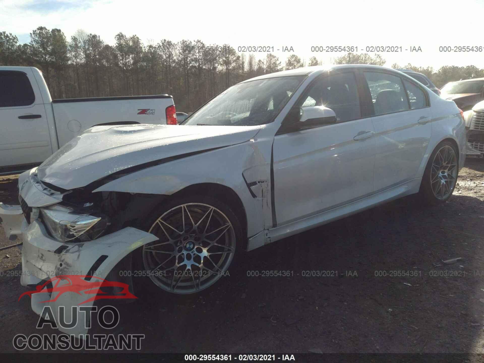BMW M3 2017 - WBS8M9C50H5G83718