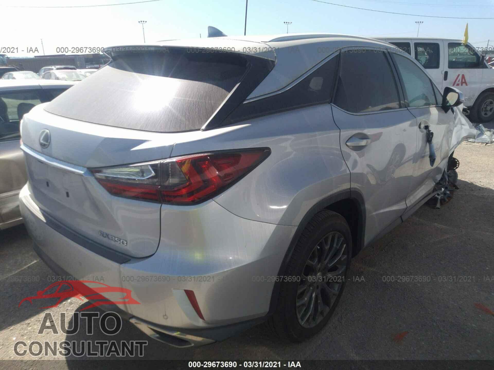 LEXUS RX 2017 - 2T2ZZMCA7HC042736