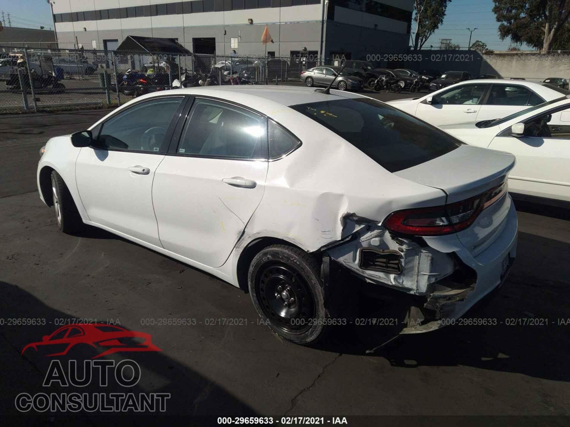 DODGE DART 2016 - 1C3CDFBB2GD727828