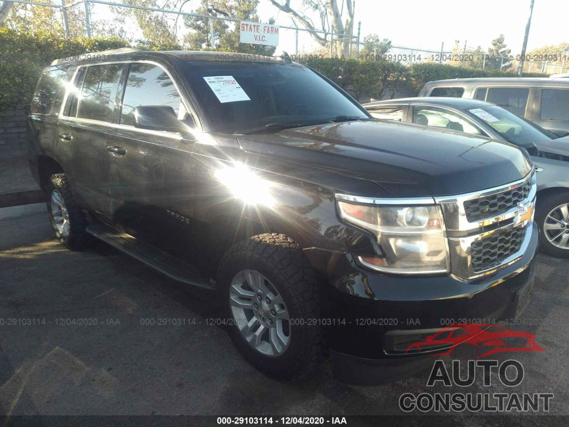 CHEVROLET TAHOE 2016 - 1GNSCBKCXGR311807