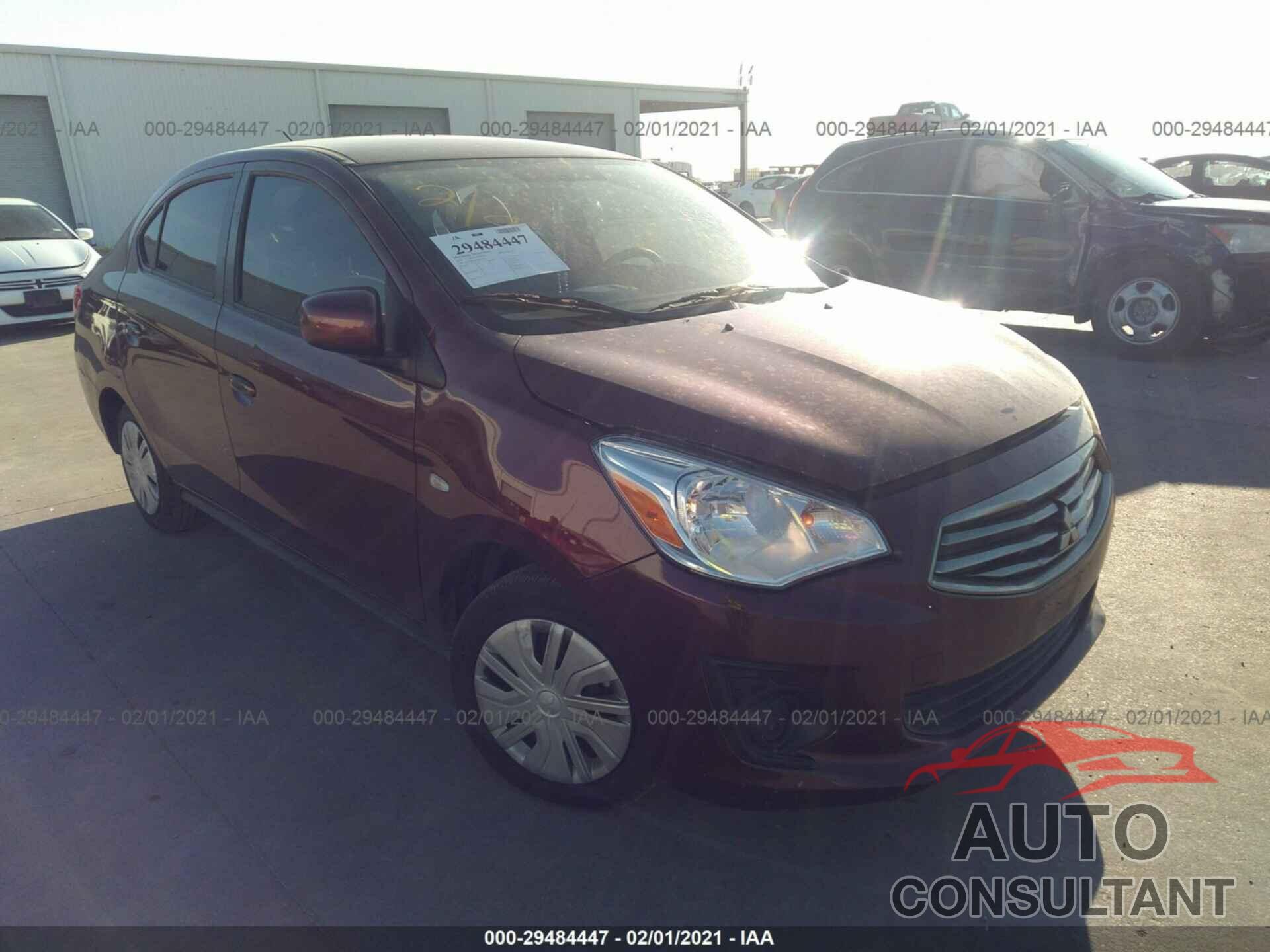 MITSUBISHI MIRAGE G4 2019 - ML32F3FJ9KHF15436