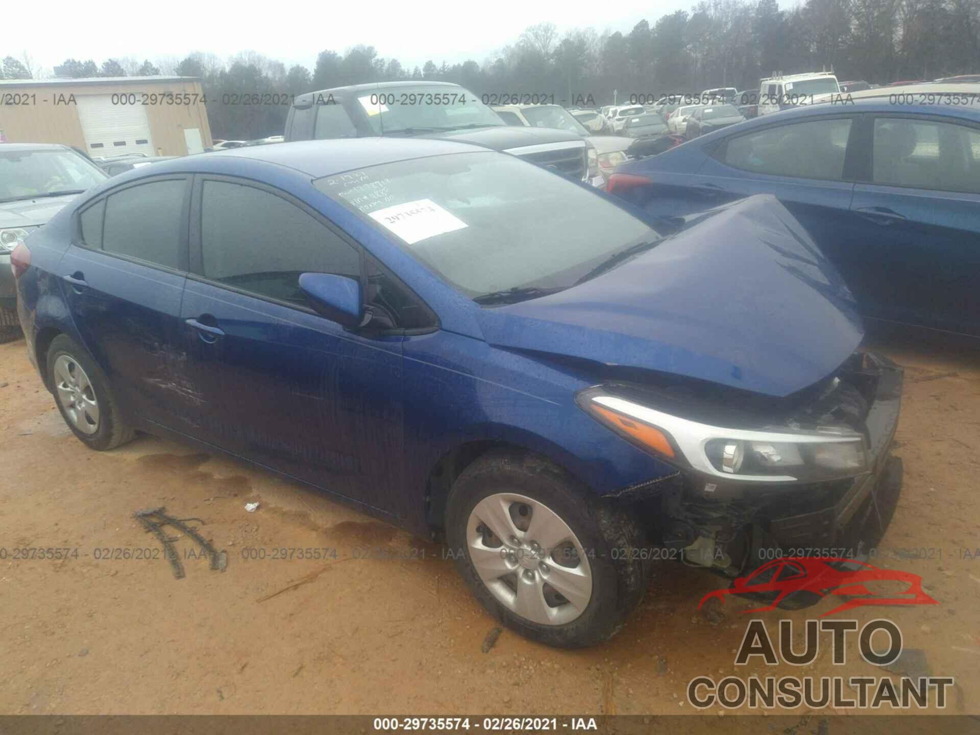 KIA FORTE 2018 - 3KPFK4A72JE174880