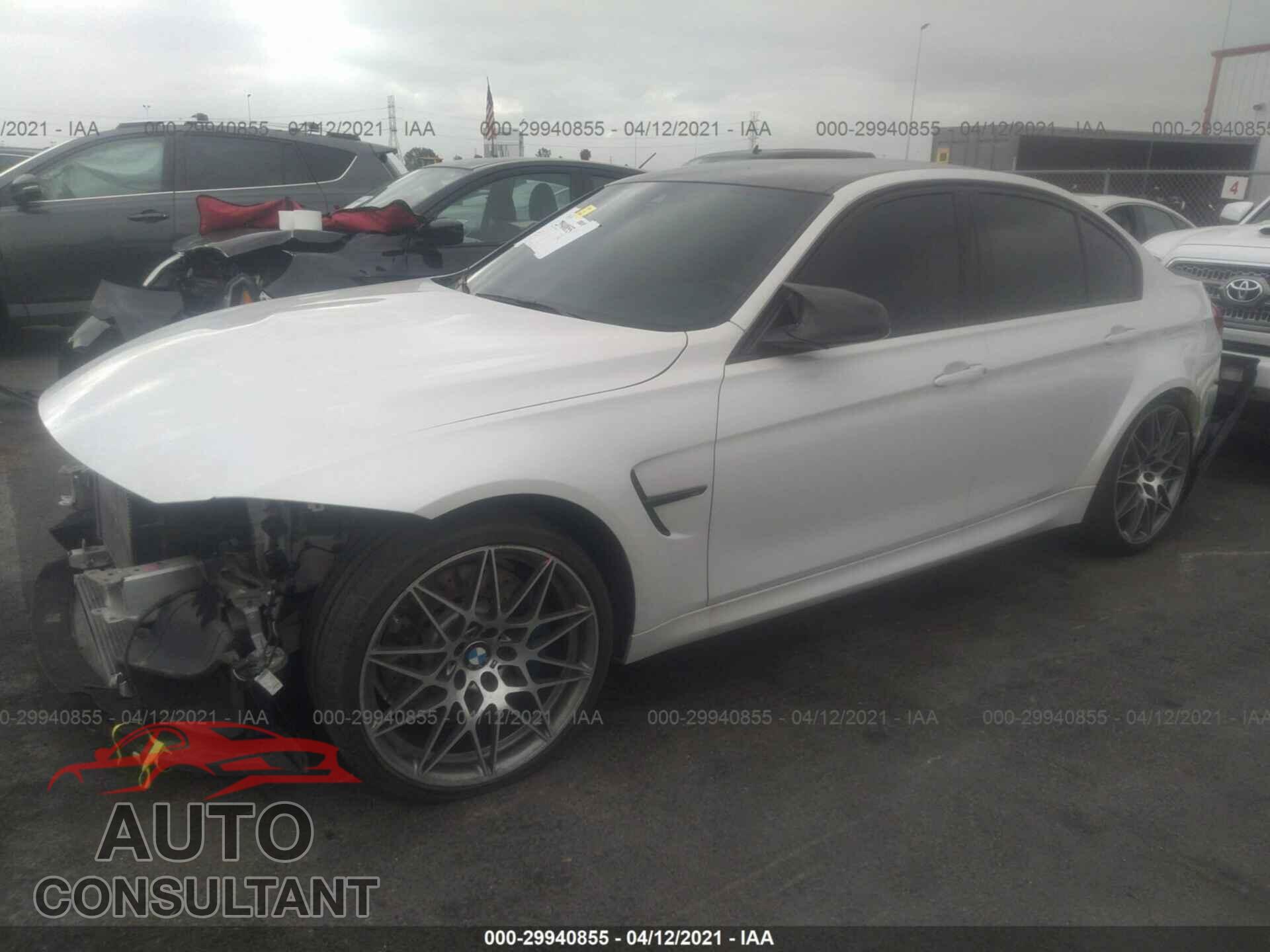 BMW M3 2017 - WBS8M9C51H5G84344
