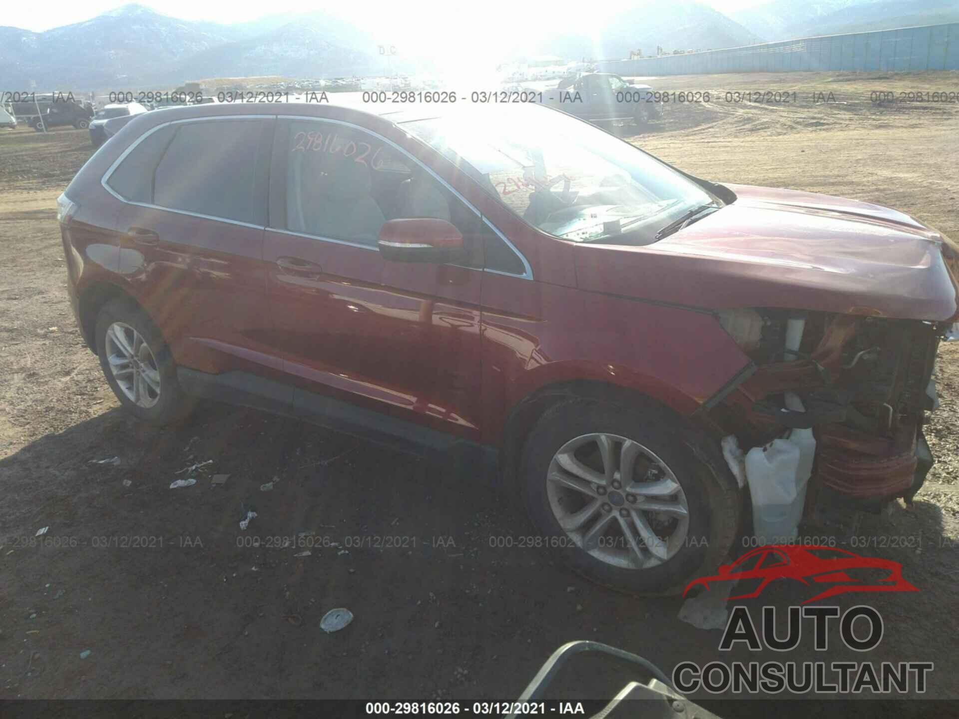 FORD EDGE 2019 - 2FMPK3J98KBB25879
