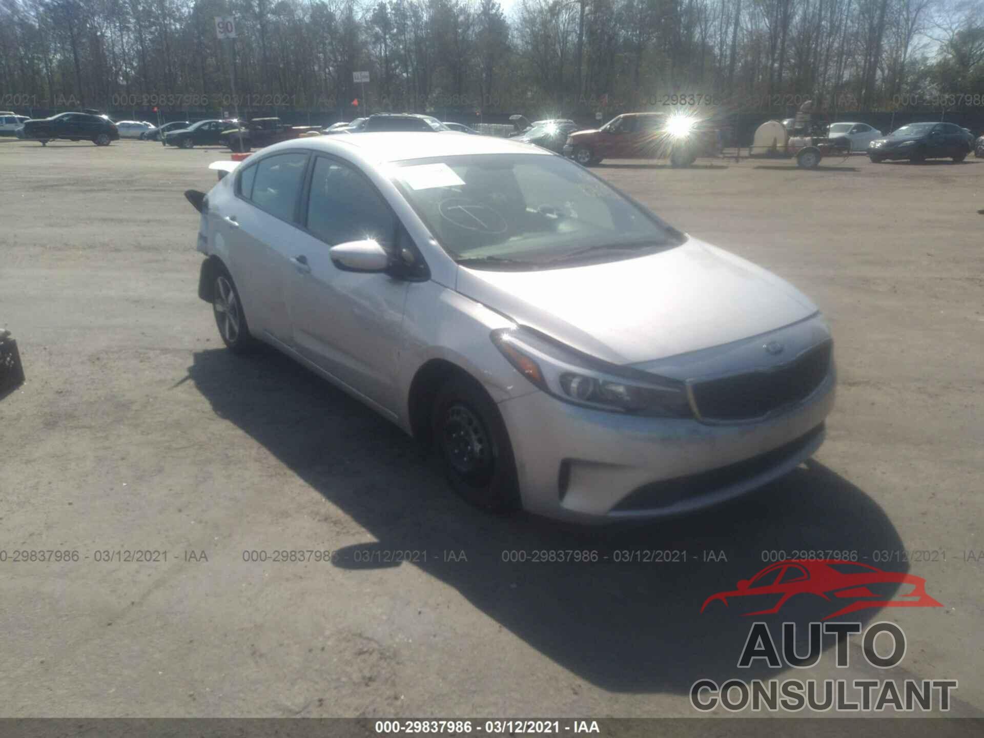 KIA FORTE 2018 - 3KPFL4A7XJE241349