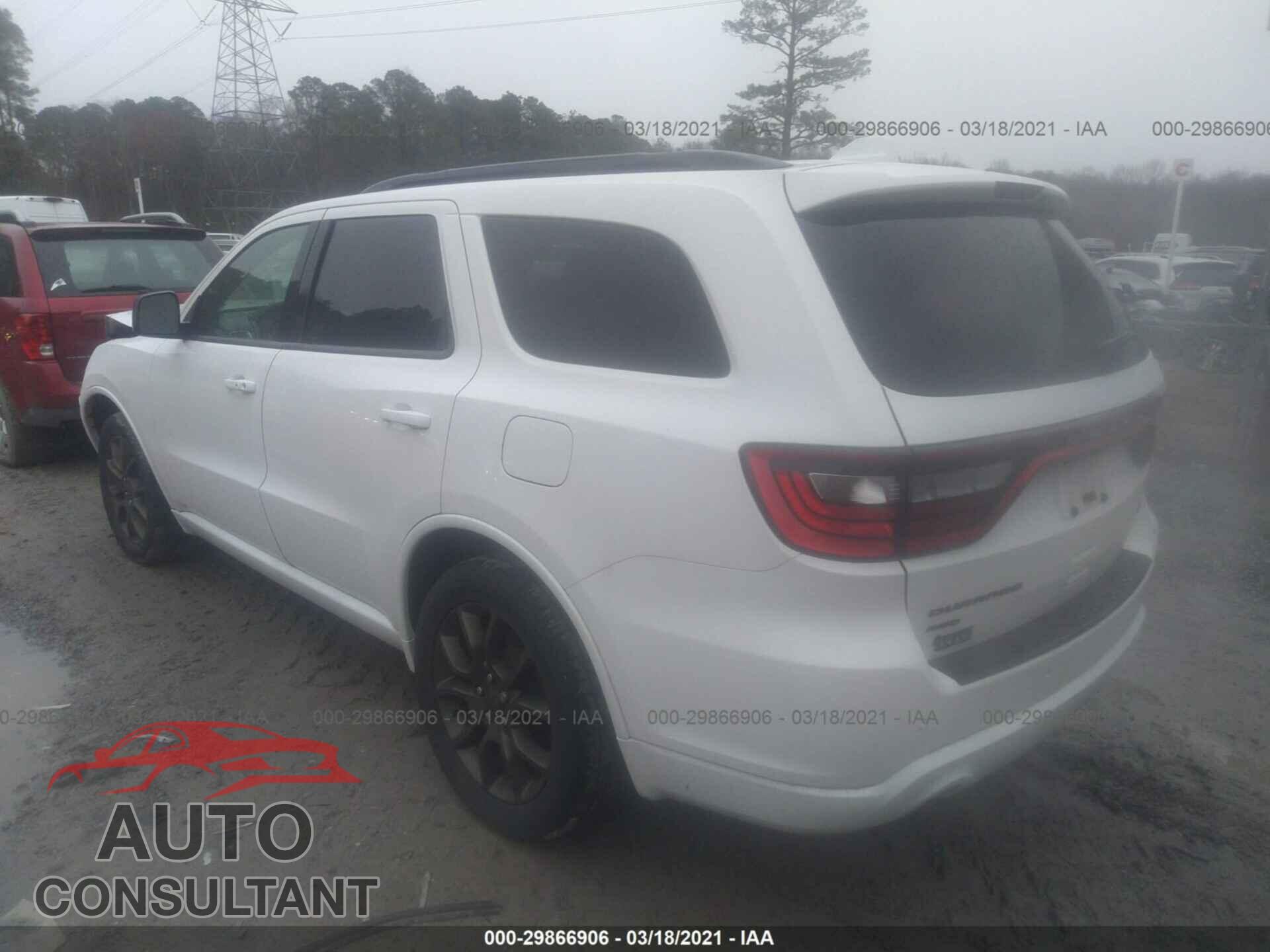 DODGE DURANGO 2017 - 1C4RDJDG9HC937237