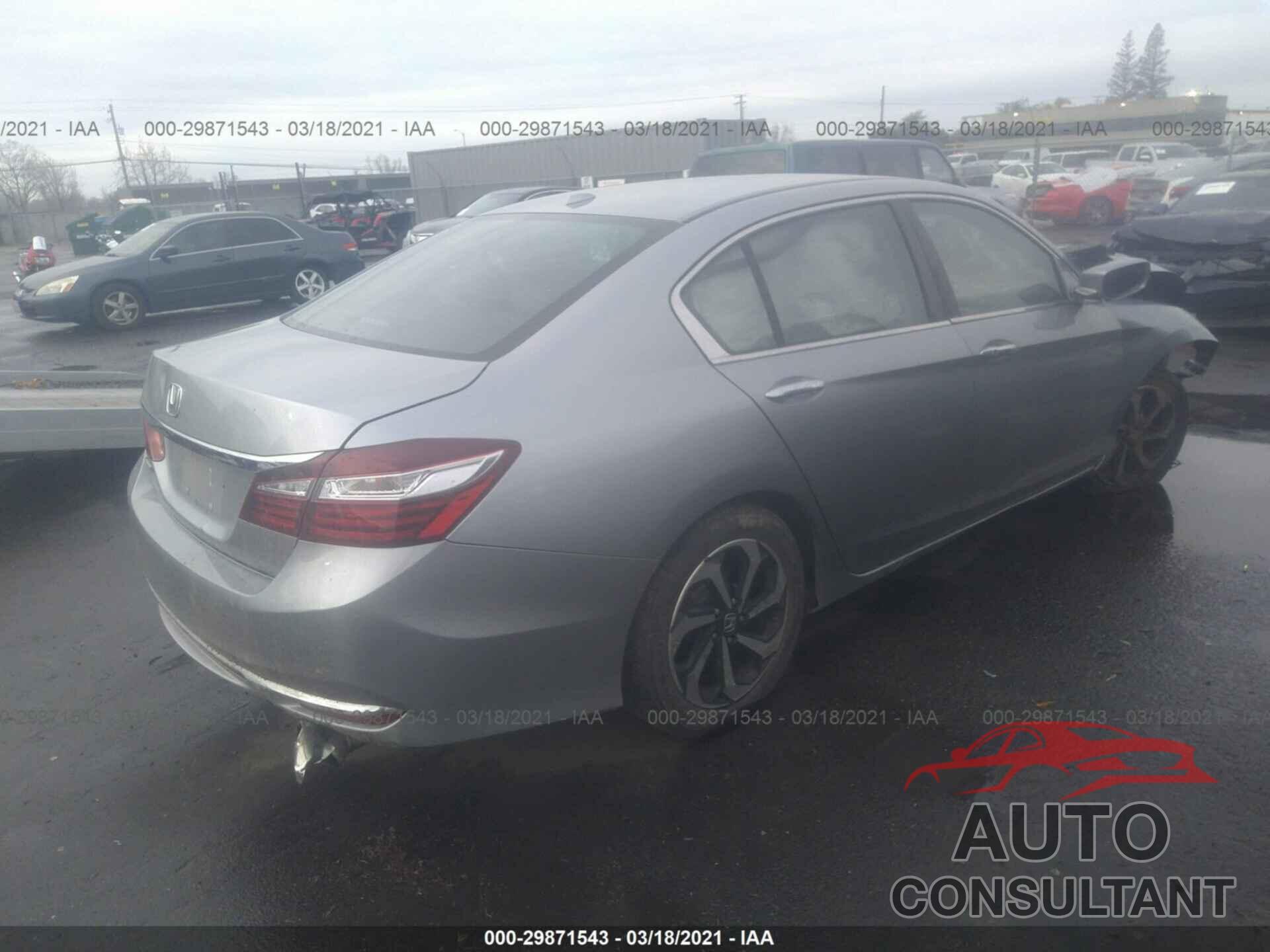 HONDA ACCORD SEDAN 2017 - 1HGCR2F76HA228059