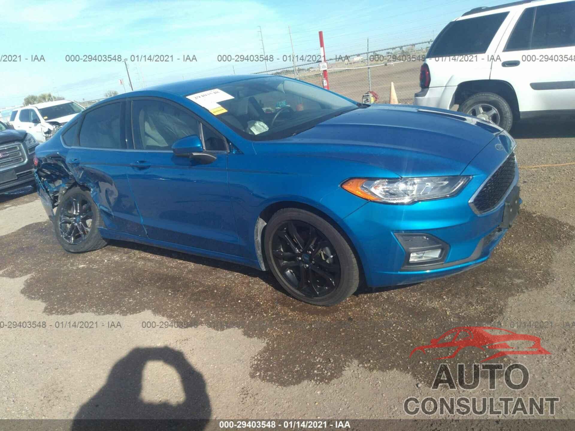 FORD FUSION 2019 - 3FA6P0HD6KR198329