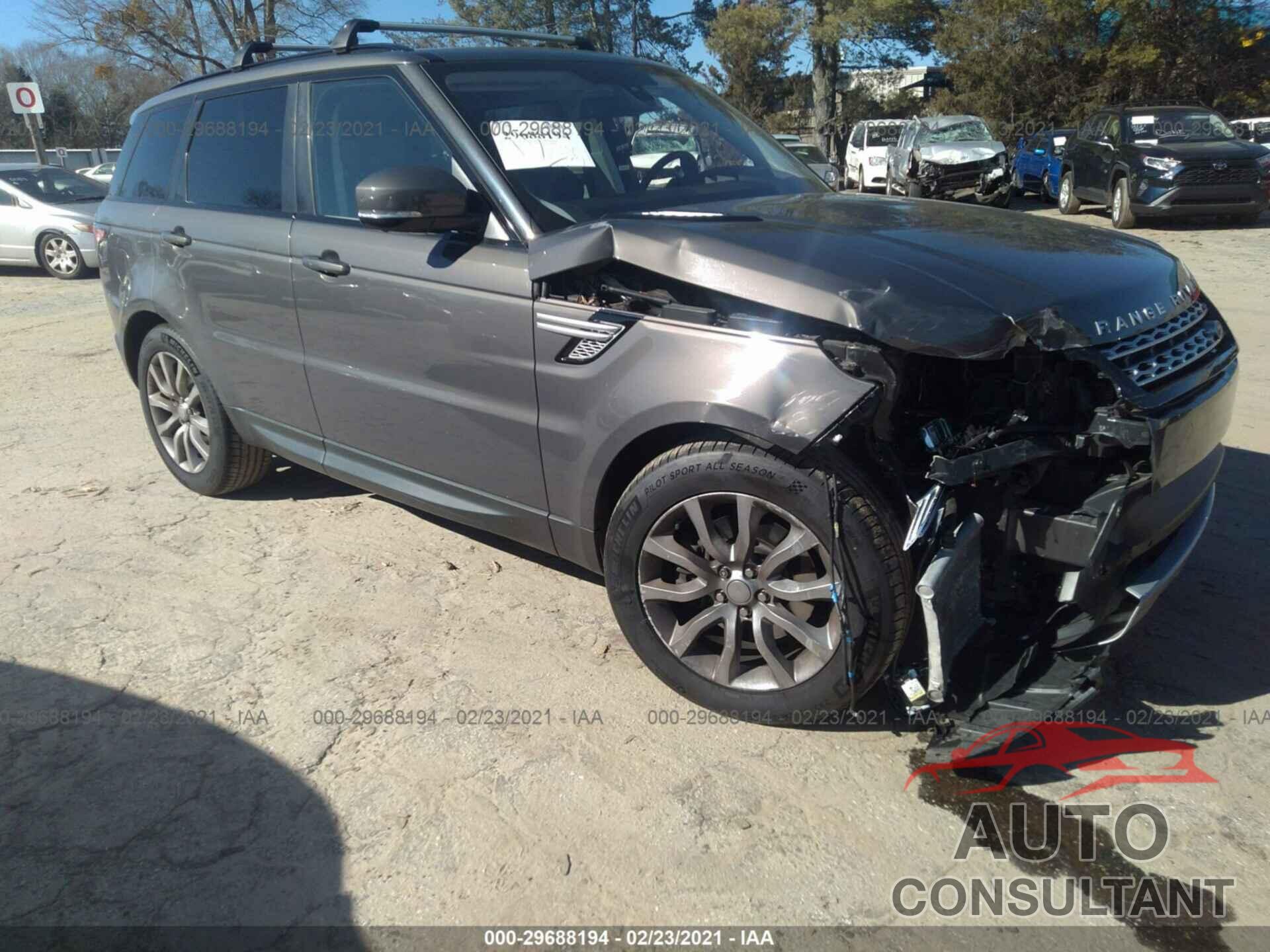 LAND ROVER RANGE ROVER SPORT 2016 - SALWR2VF9GA630685