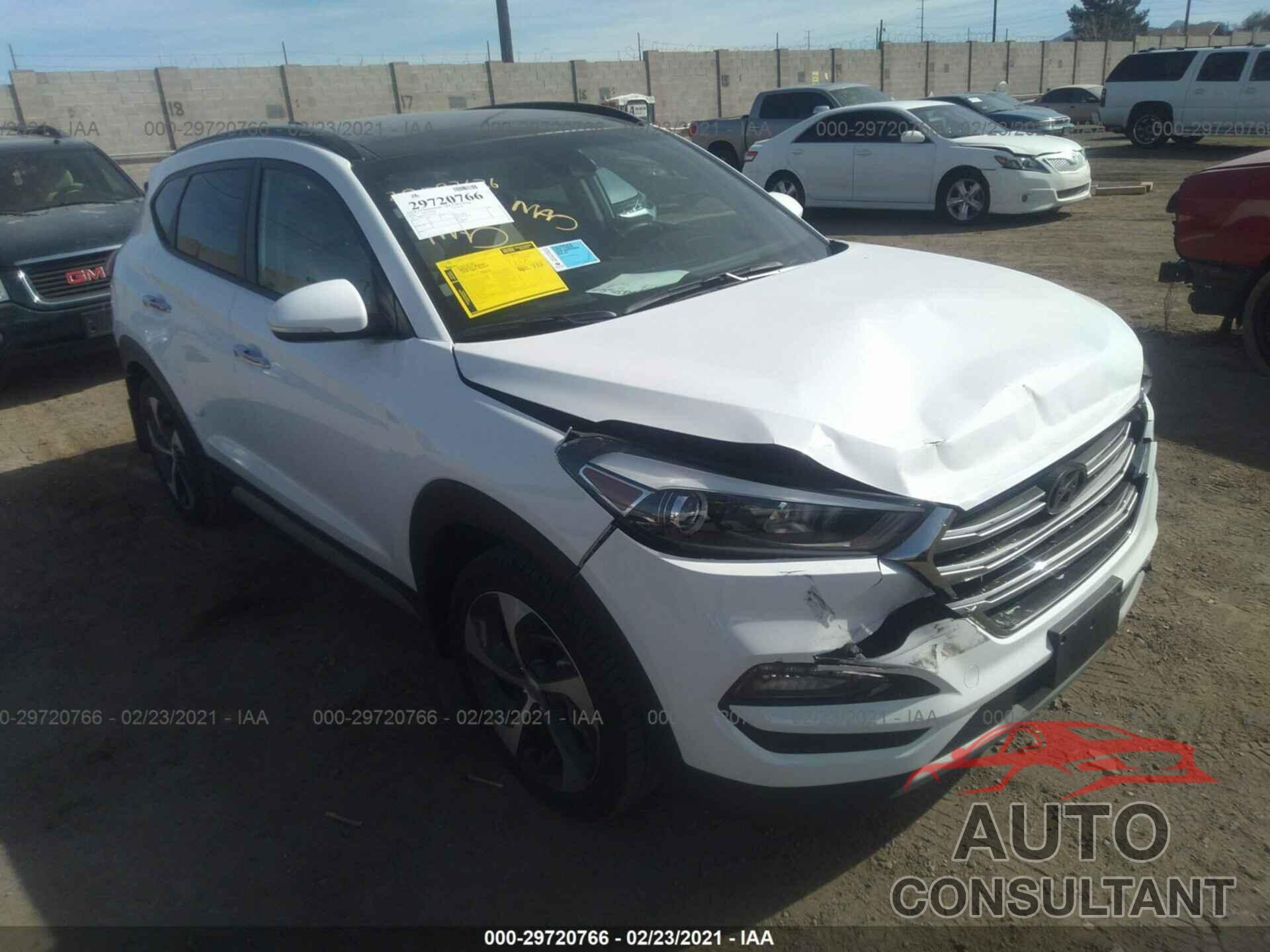 HYUNDAI TUCSON 2018 - KM8J33A21JU651544