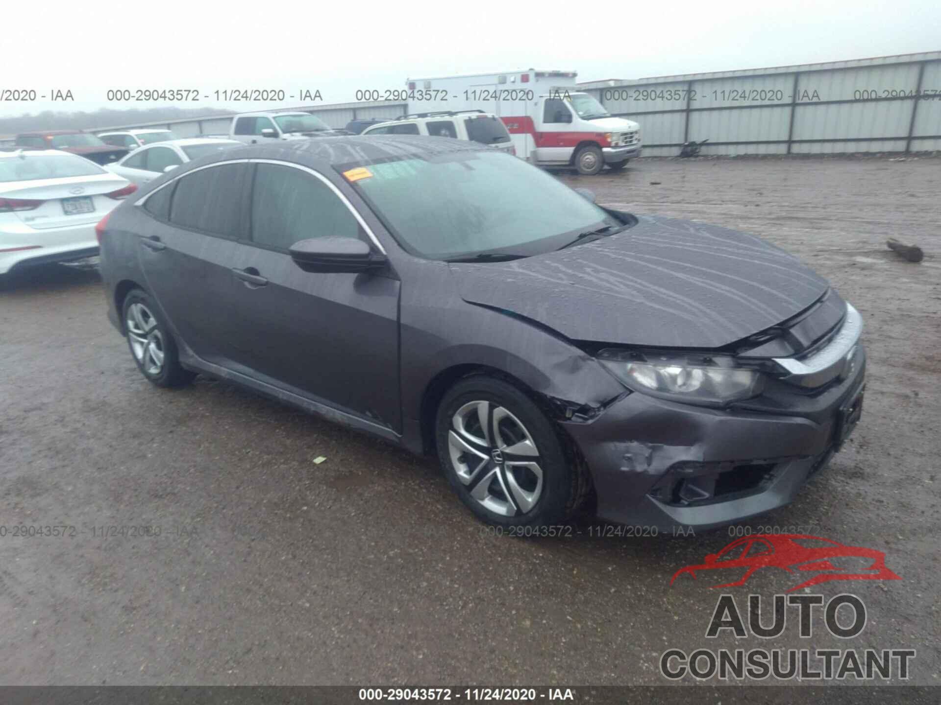 HONDA CIVIC SEDAN 2016 - 19XFC2F52GE019070