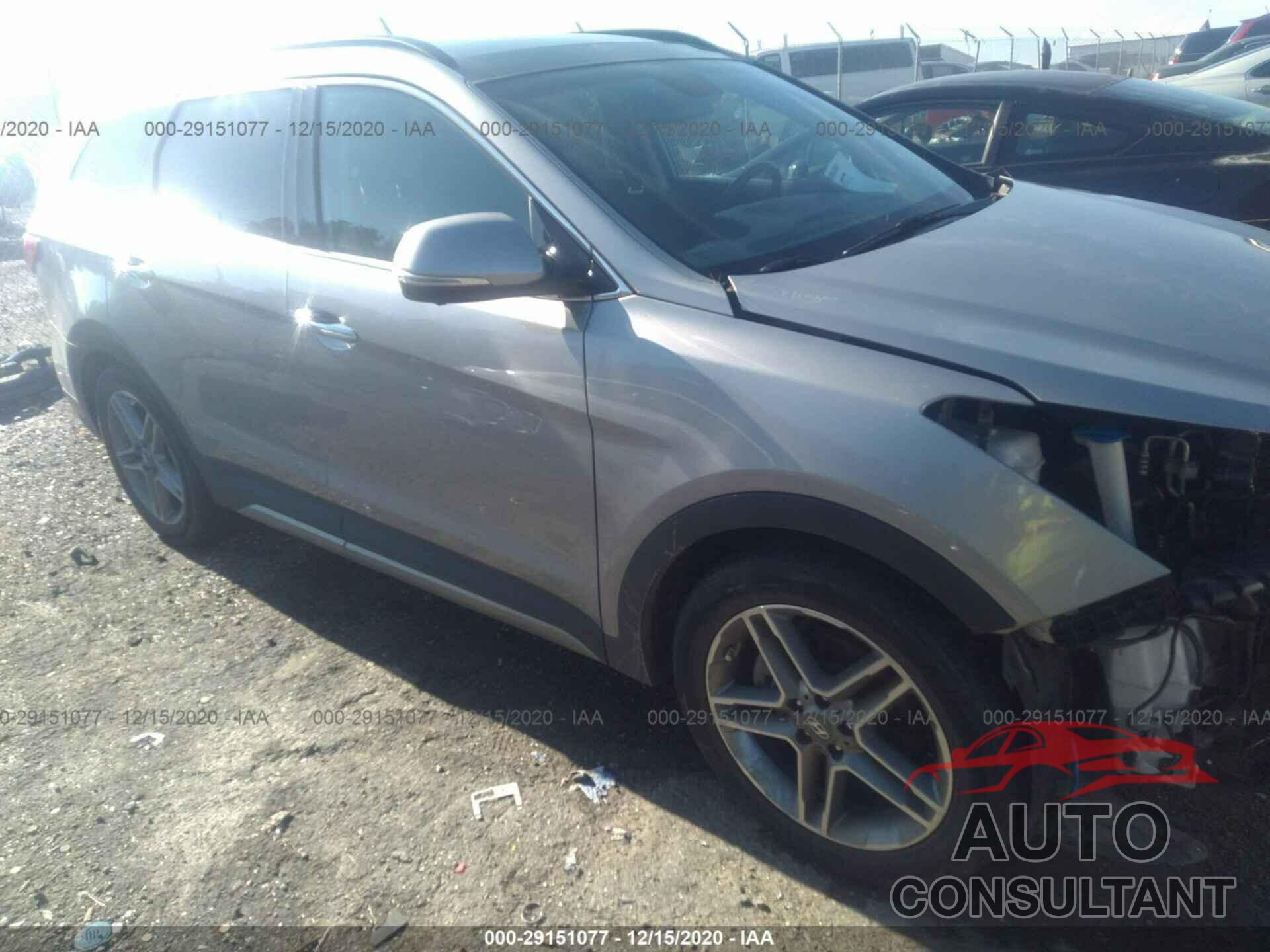 HYUNDAI SANTA FE 2017 - KM8SRDHF0HU235402