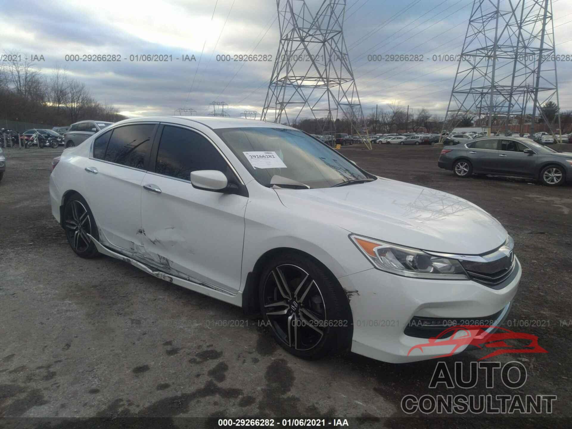 HONDA ACCORD SEDAN 2016 - 1HGCR2F5XGA050797