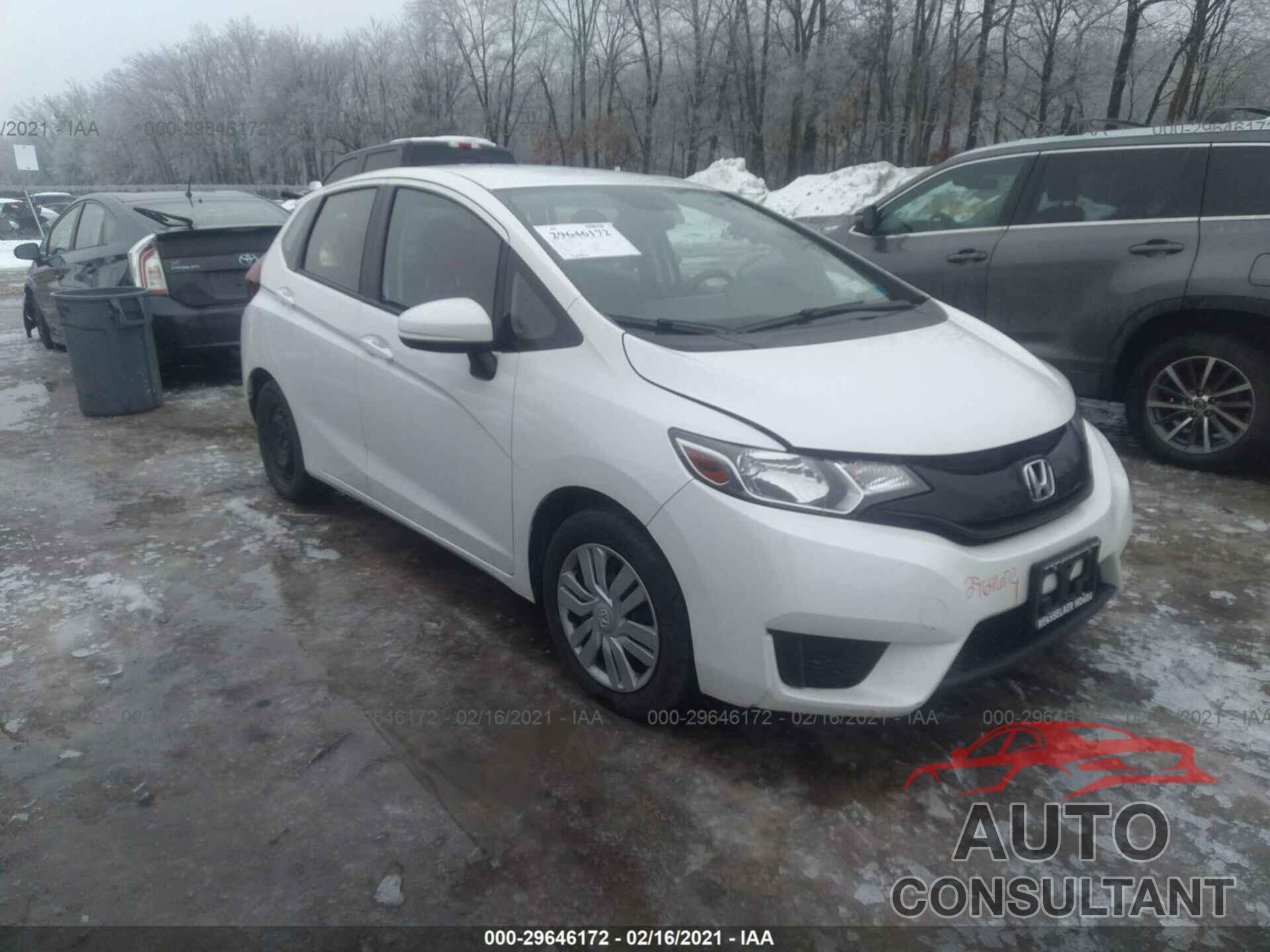 HONDA FIT 2016 - JHMGK5H56GX038953
