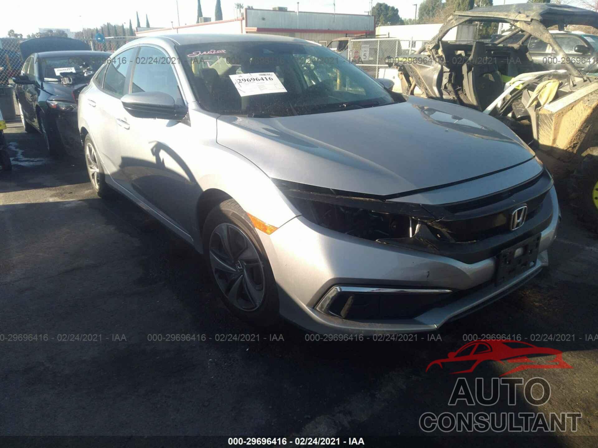 HONDA CIVIC SEDAN 2019 - 2HGFC2F63KH543576