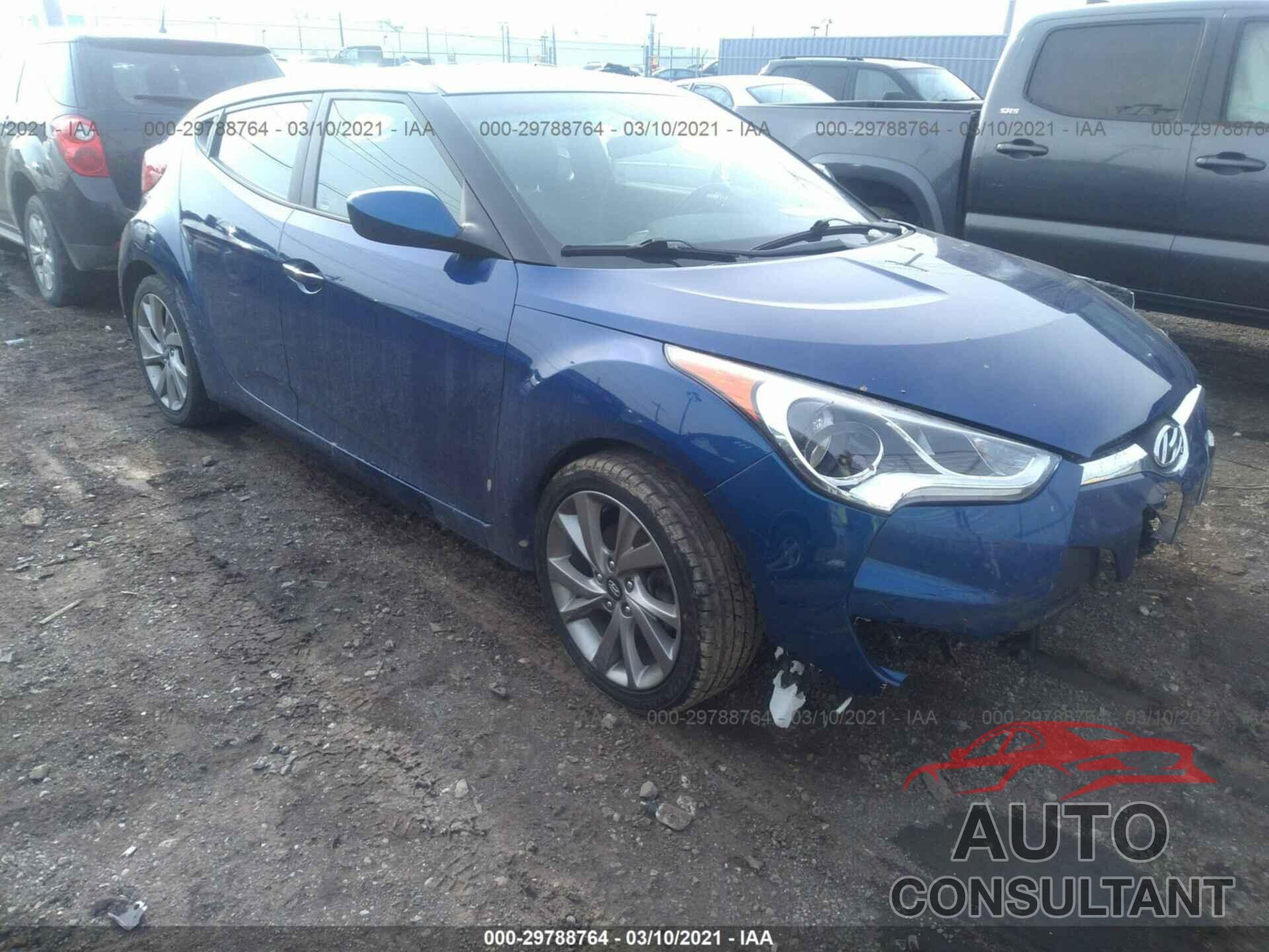 HYUNDAI VELOSTER 2017 - KMHTC6AD5HU313442