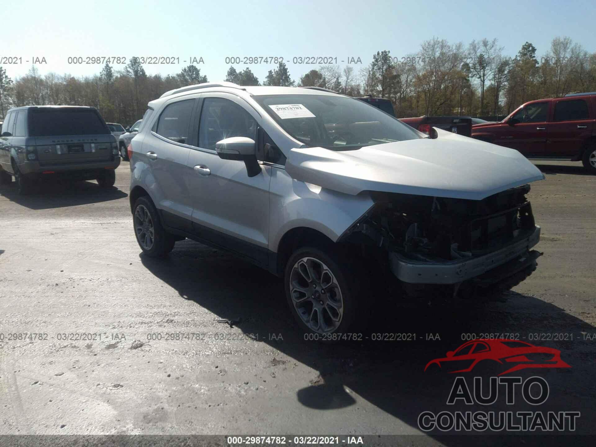 FORD ECOSPORT 2018 - MAJ6P1WL2JC214216