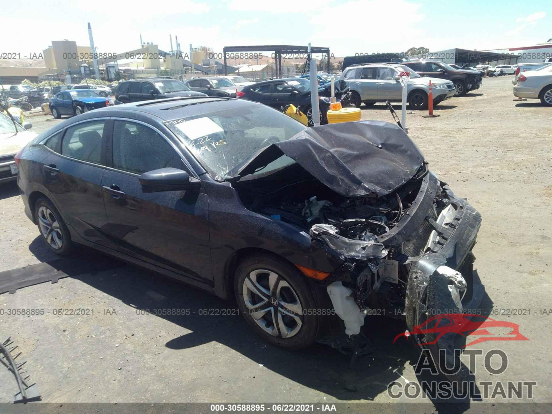 HONDA CIVIC SEDAN 2017 - 19XFC2F78HE219681