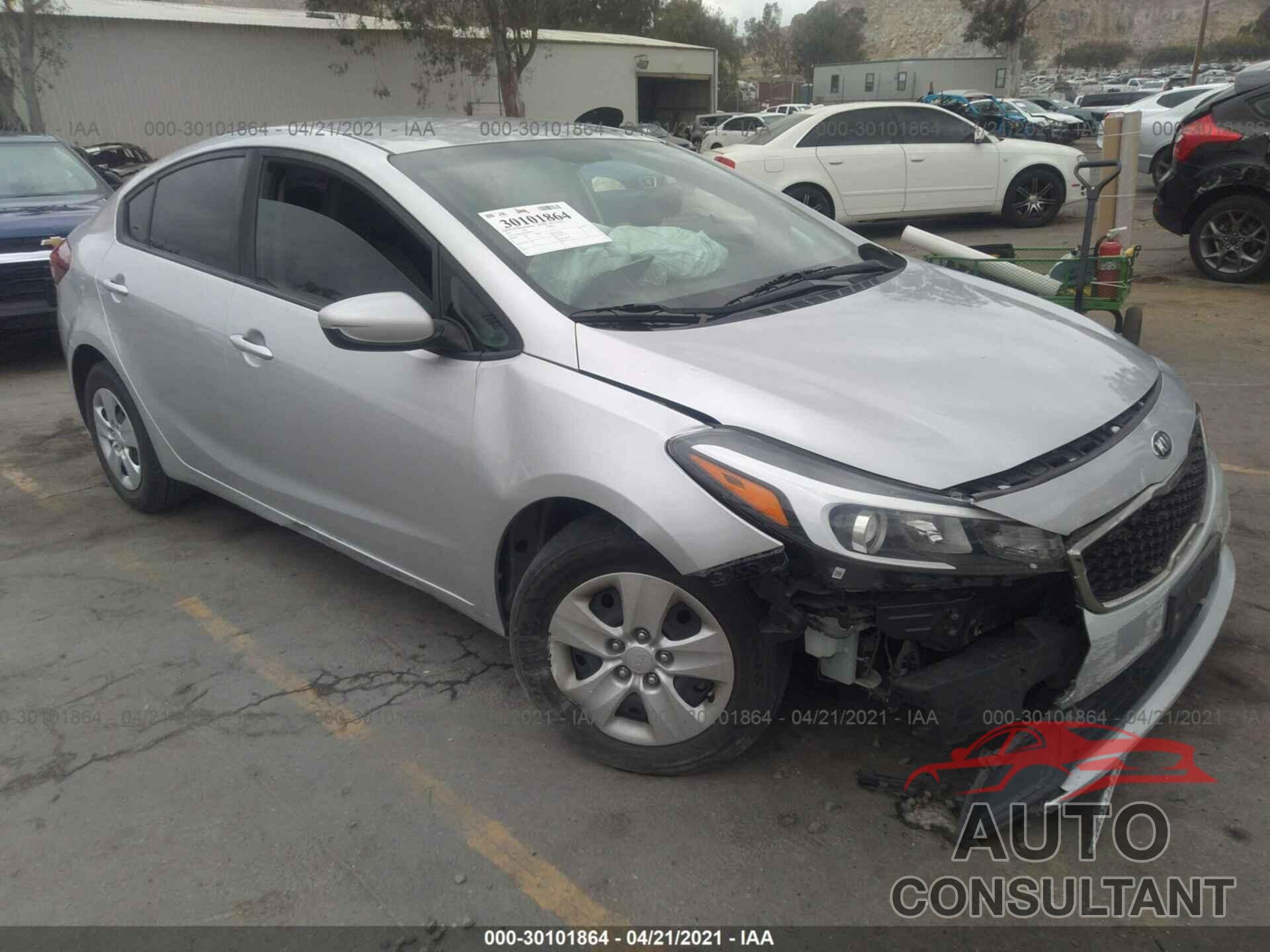 KIA FORTE 2017 - 3KPFK4A77HE084196