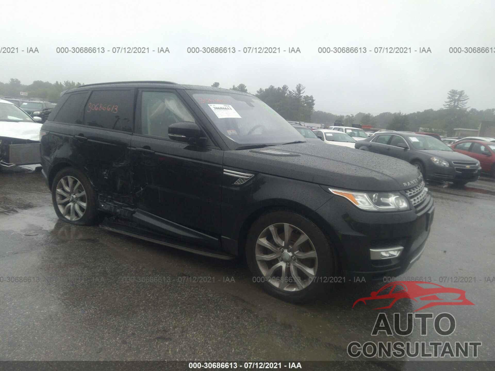 LAND ROVER RANGE ROVER SPORT 2016 - SALWR2KFXGA584112