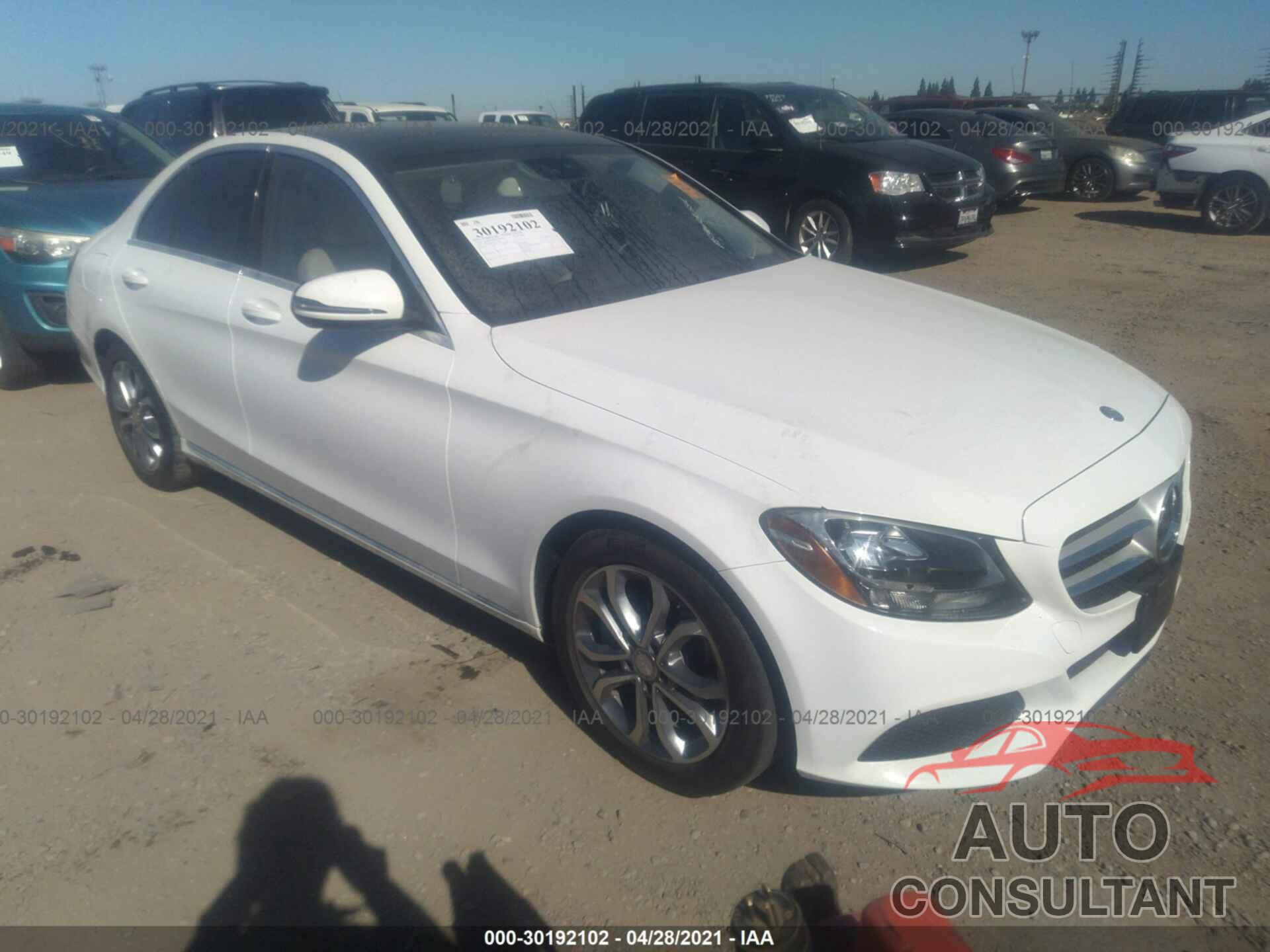 MERCEDES-BENZ C-CLASS 2016 - 55SWF4JBXGU132399