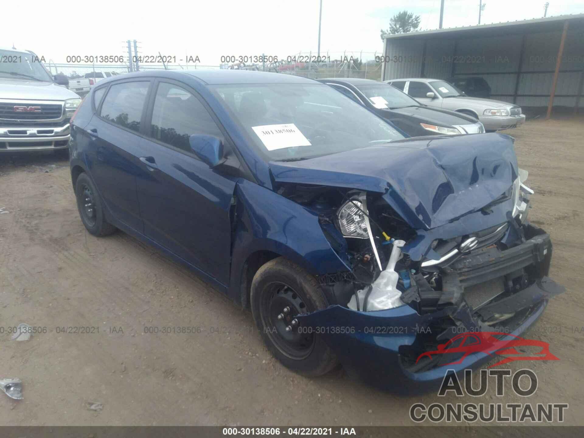 HYUNDAI ACCENT 2016 - KMHCT5AE8GU242416