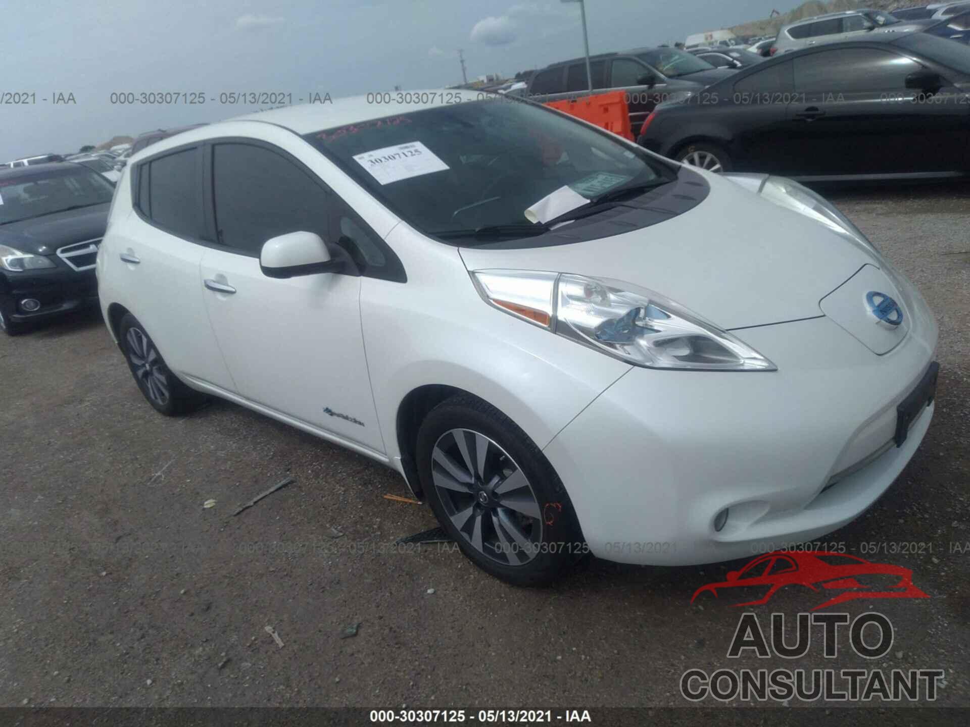 NISSAN LEAF 2016 - 1N4BZ0CP3GC310262