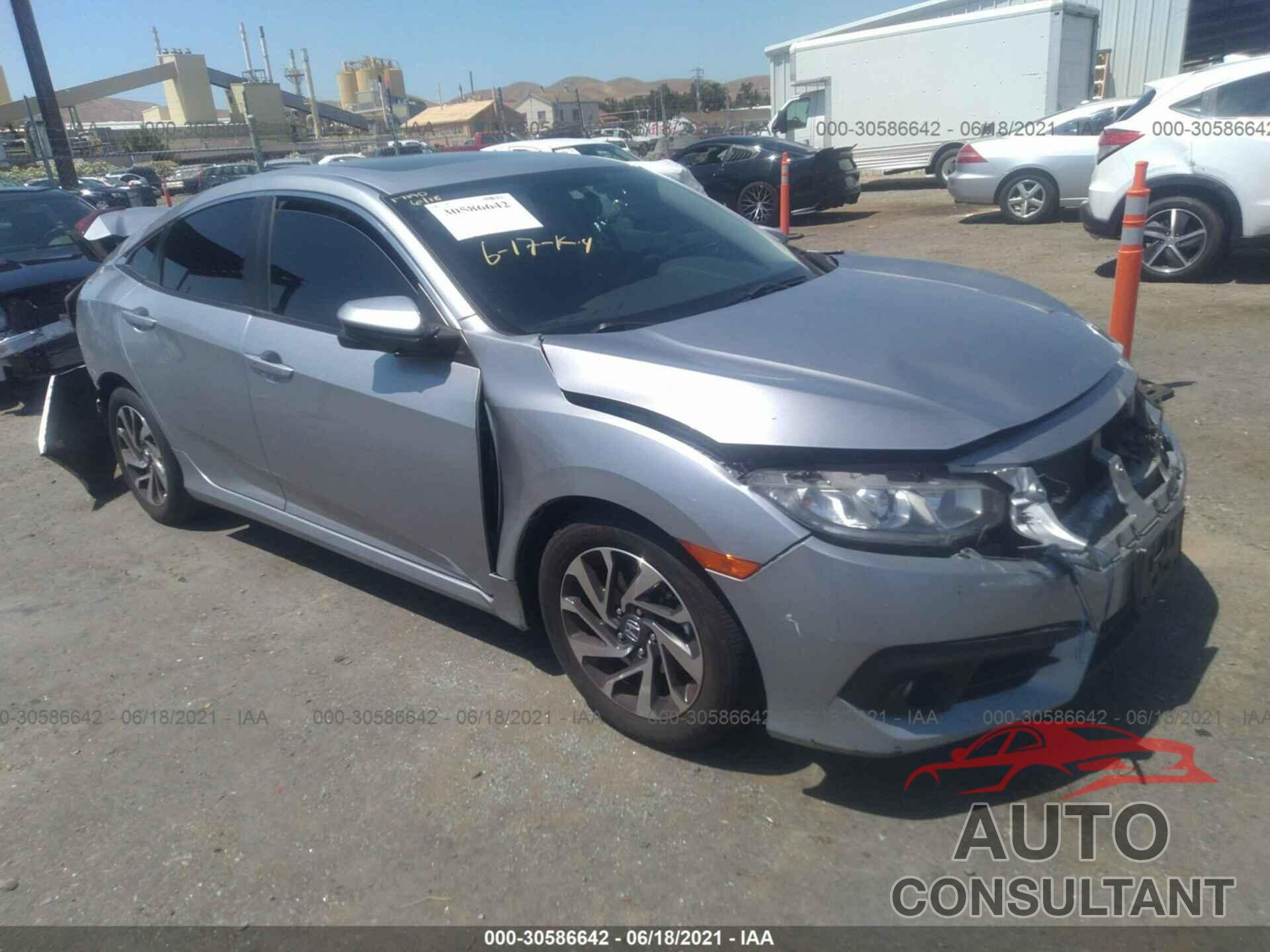 HONDA CIVIC SEDAN 2016 - 19XFC2F7XGE232687