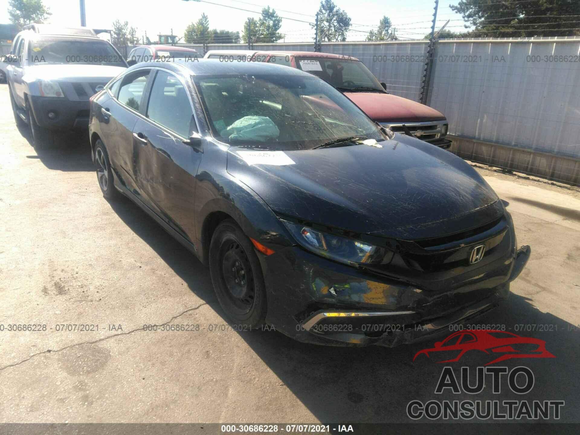 HONDA CIVIC SEDAN 2019 - 19XFC2F62KE001749