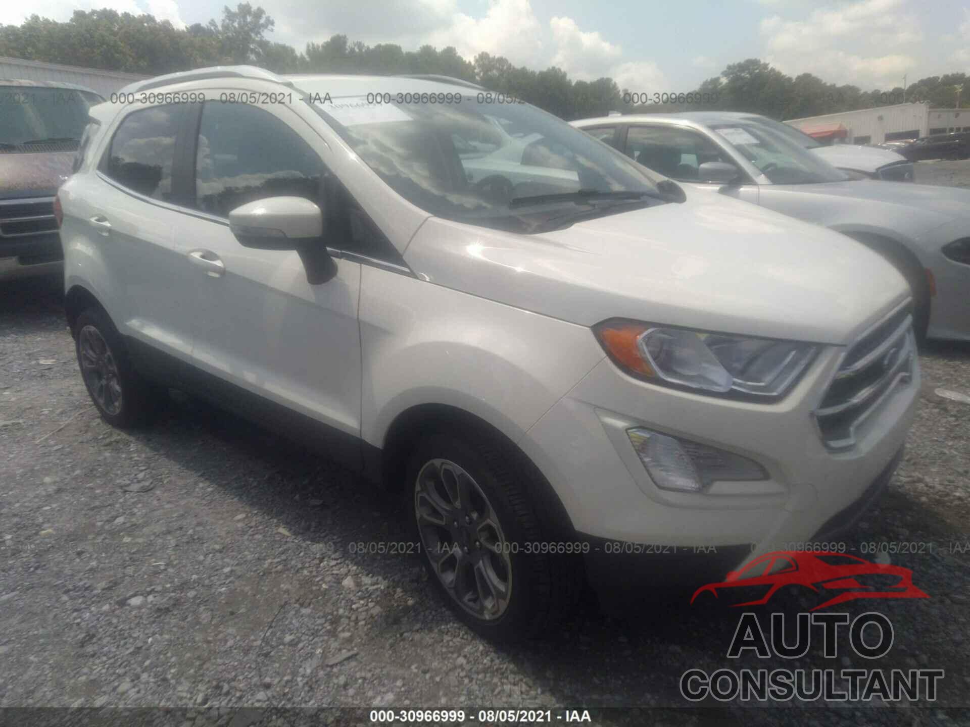 FORD ECOSPORT 2021 - MAJ6S3KL0MC411714