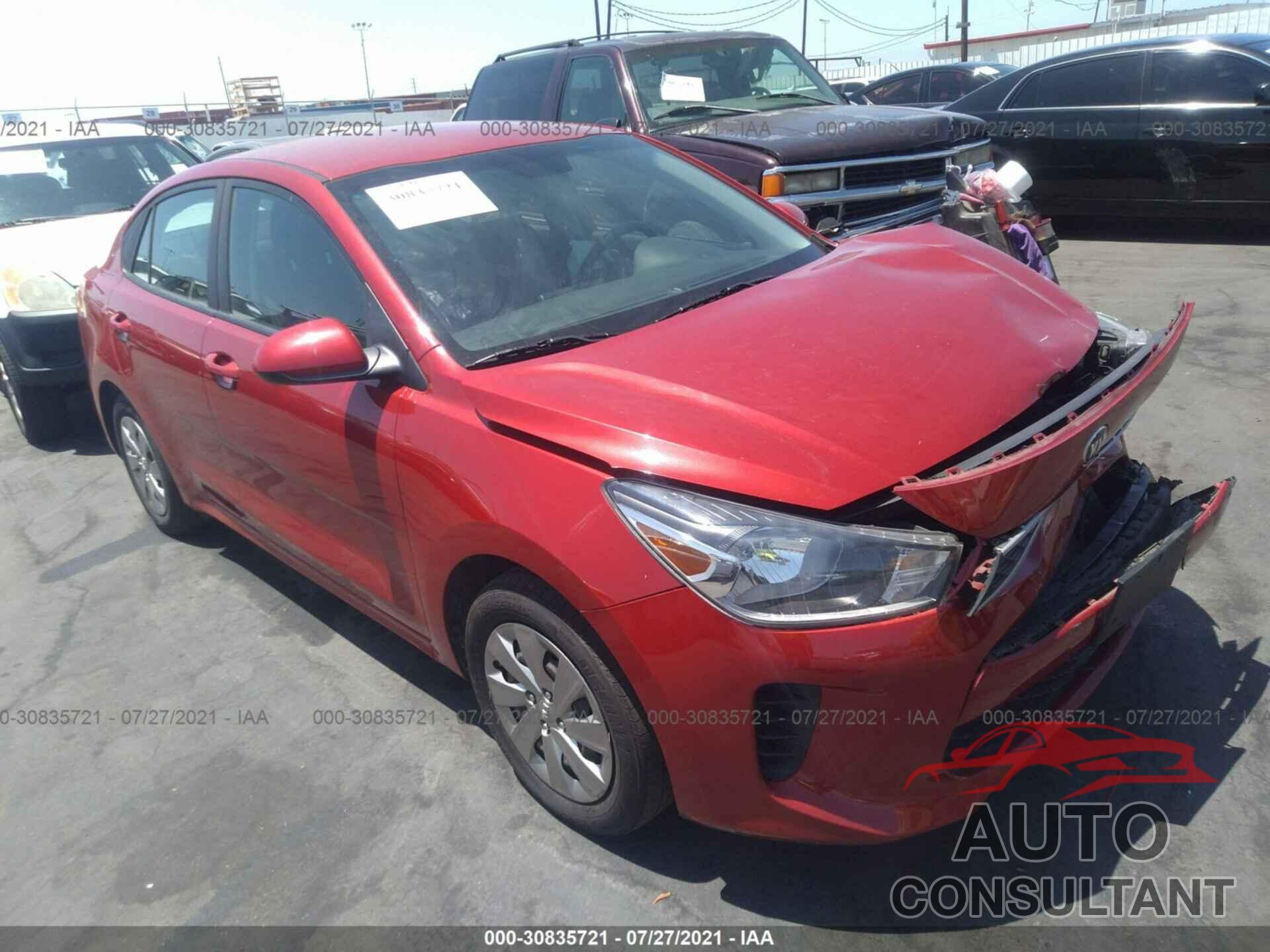 KIA RIO 2018 - 3KPA24AB2JE071134