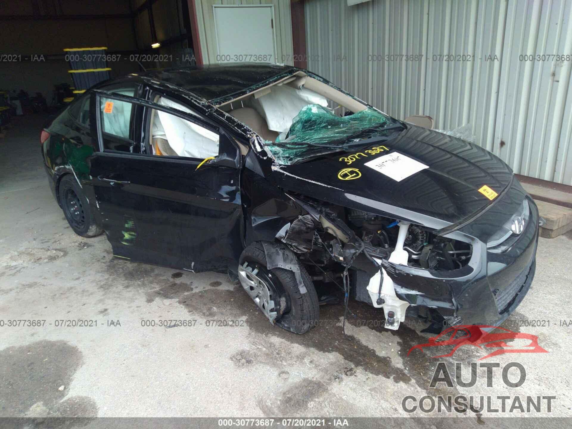 HYUNDAI ACCENT 2016 - KMHCT4AE0GU110034