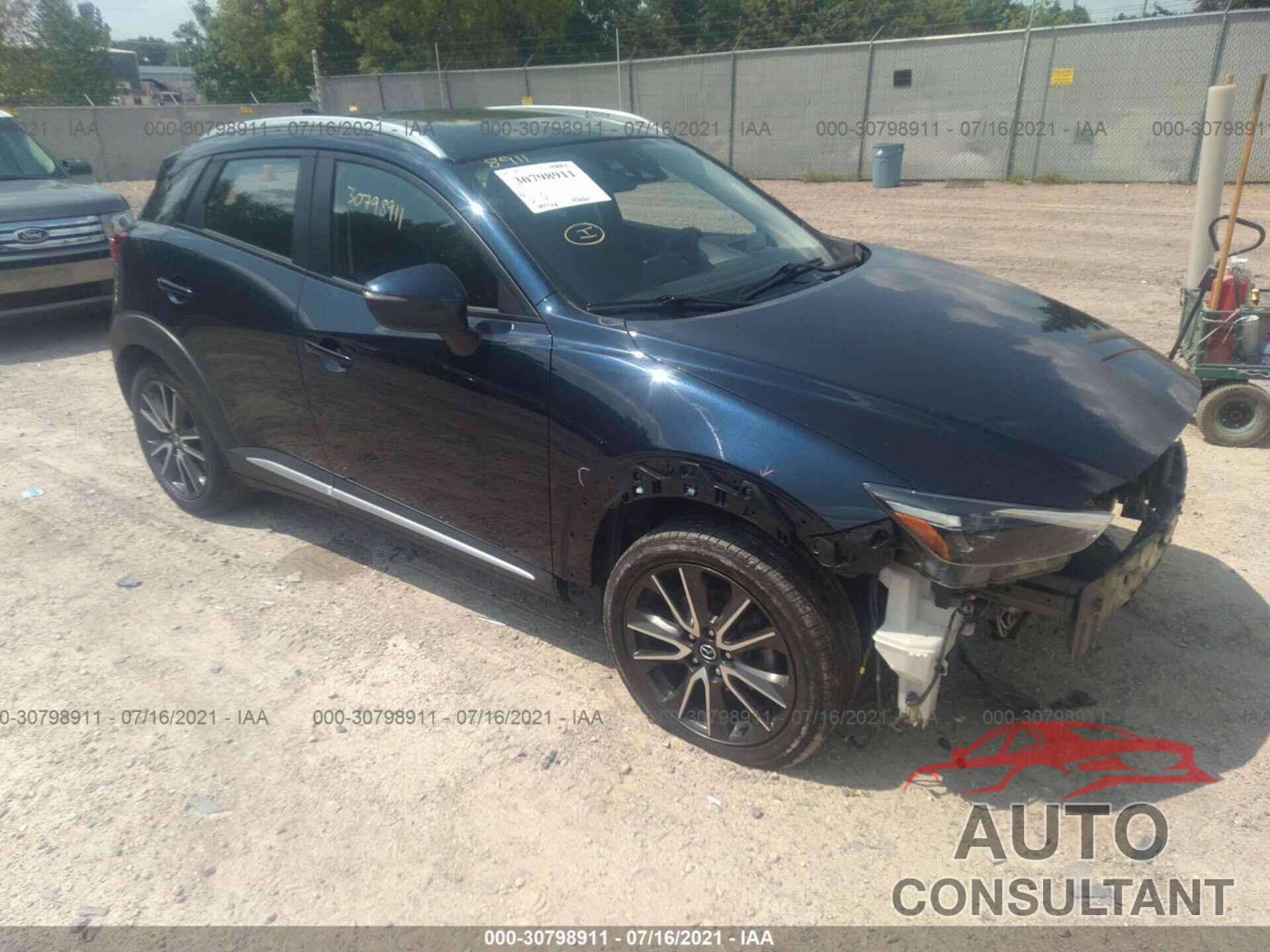 MAZDA CX-3 2016 - JM1DKBD75G0117775