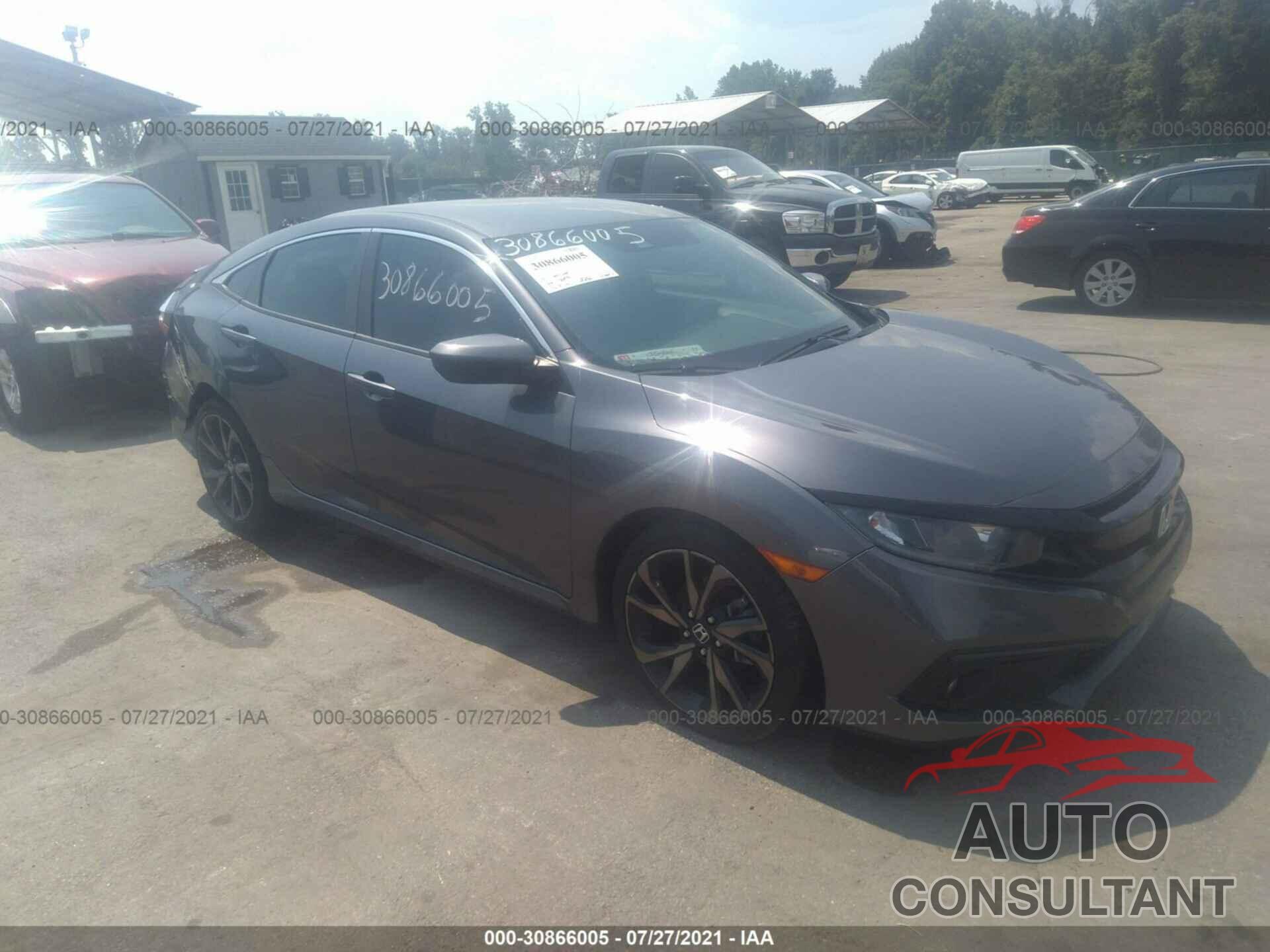 HONDA CIVIC SEDAN 2019 - 2HGFC2F83KH509851