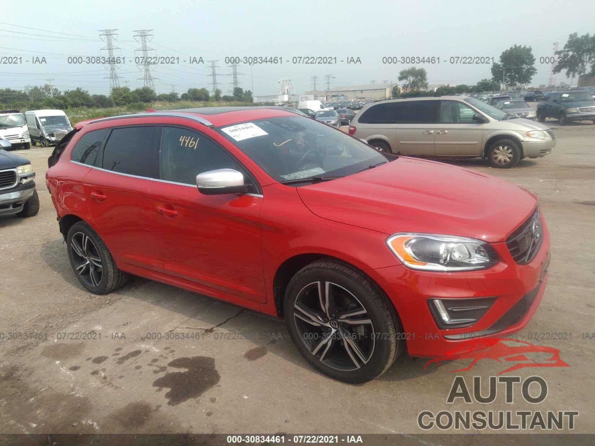 VOLVO XC60 2017 - YV449MRS3H2073833