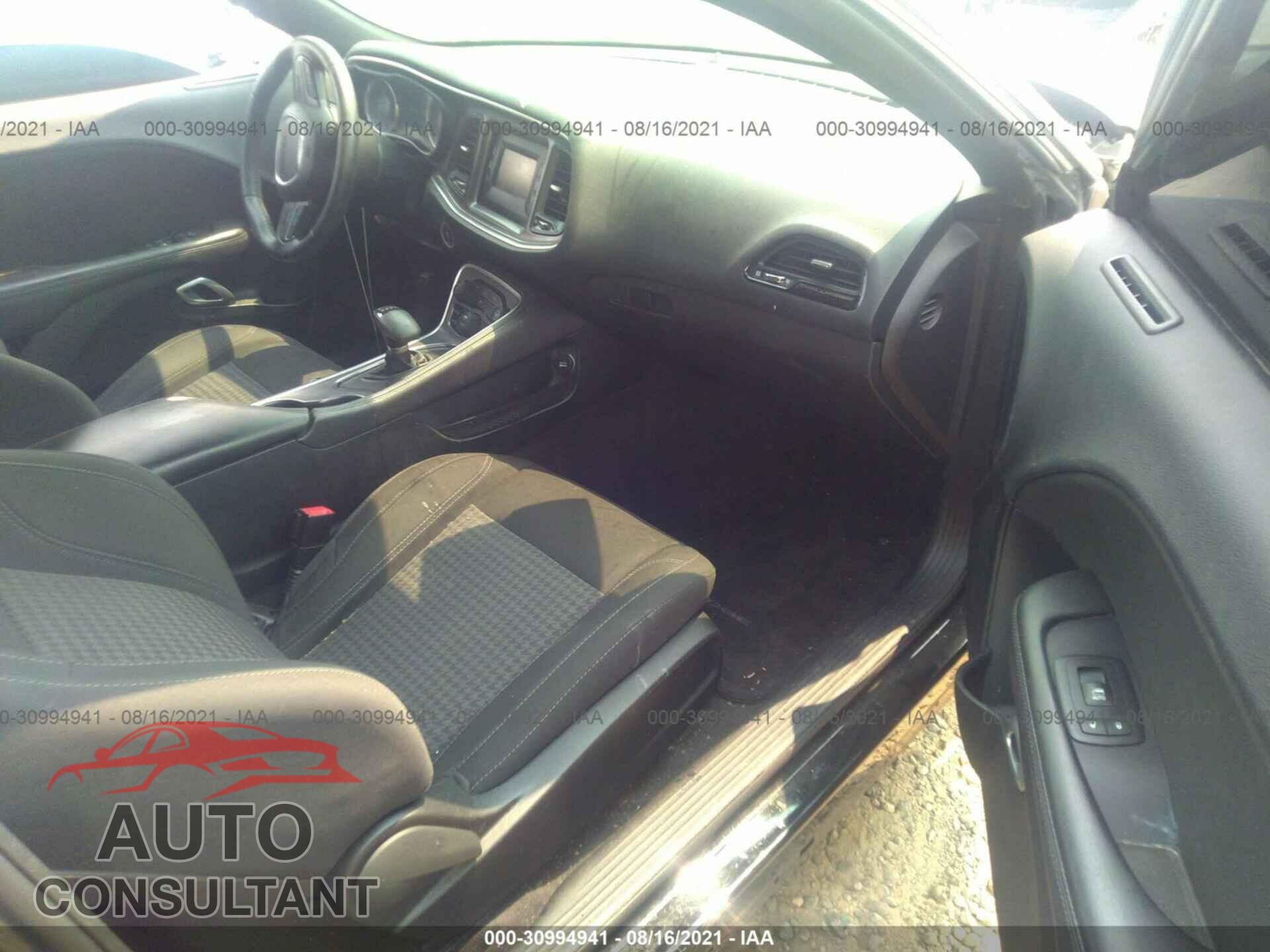 DODGE CHALLENGER 2016 - 2C3CDZAG8GH250100