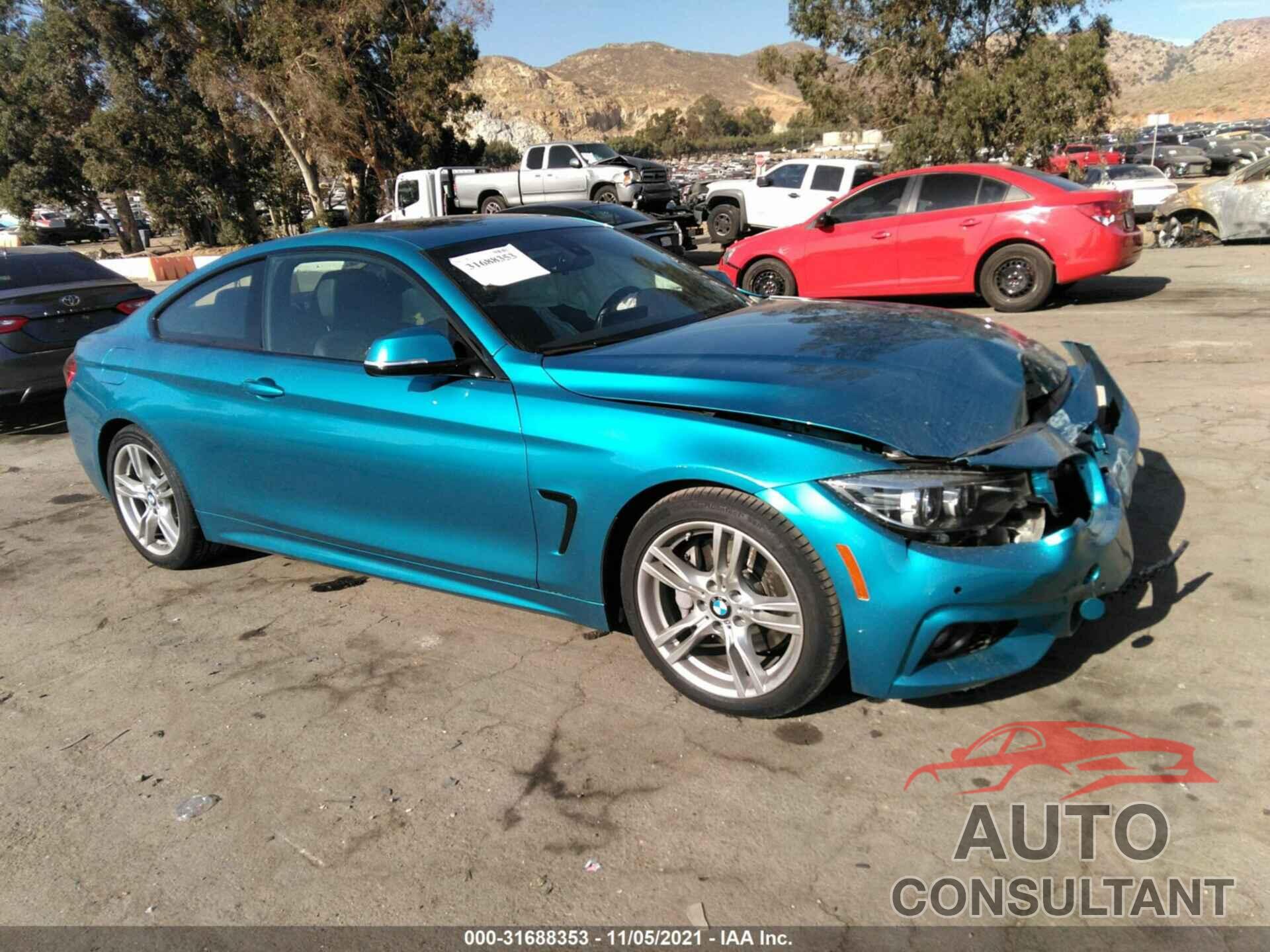 BMW 4 SERIES 2018 - WBA4W7C50JAB87946