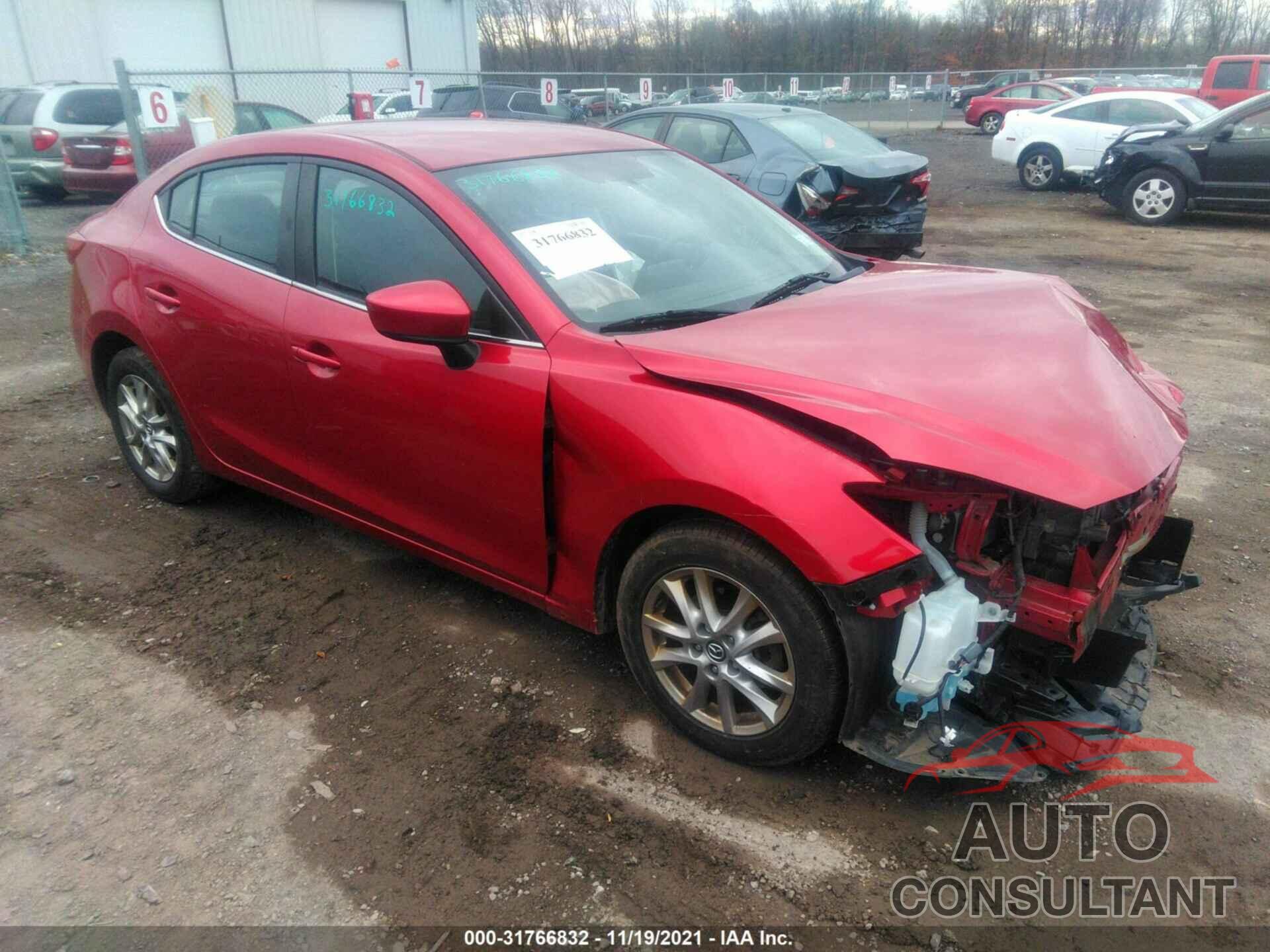 MAZDA MAZDA3 2016 - JM1BM1U74G1283629