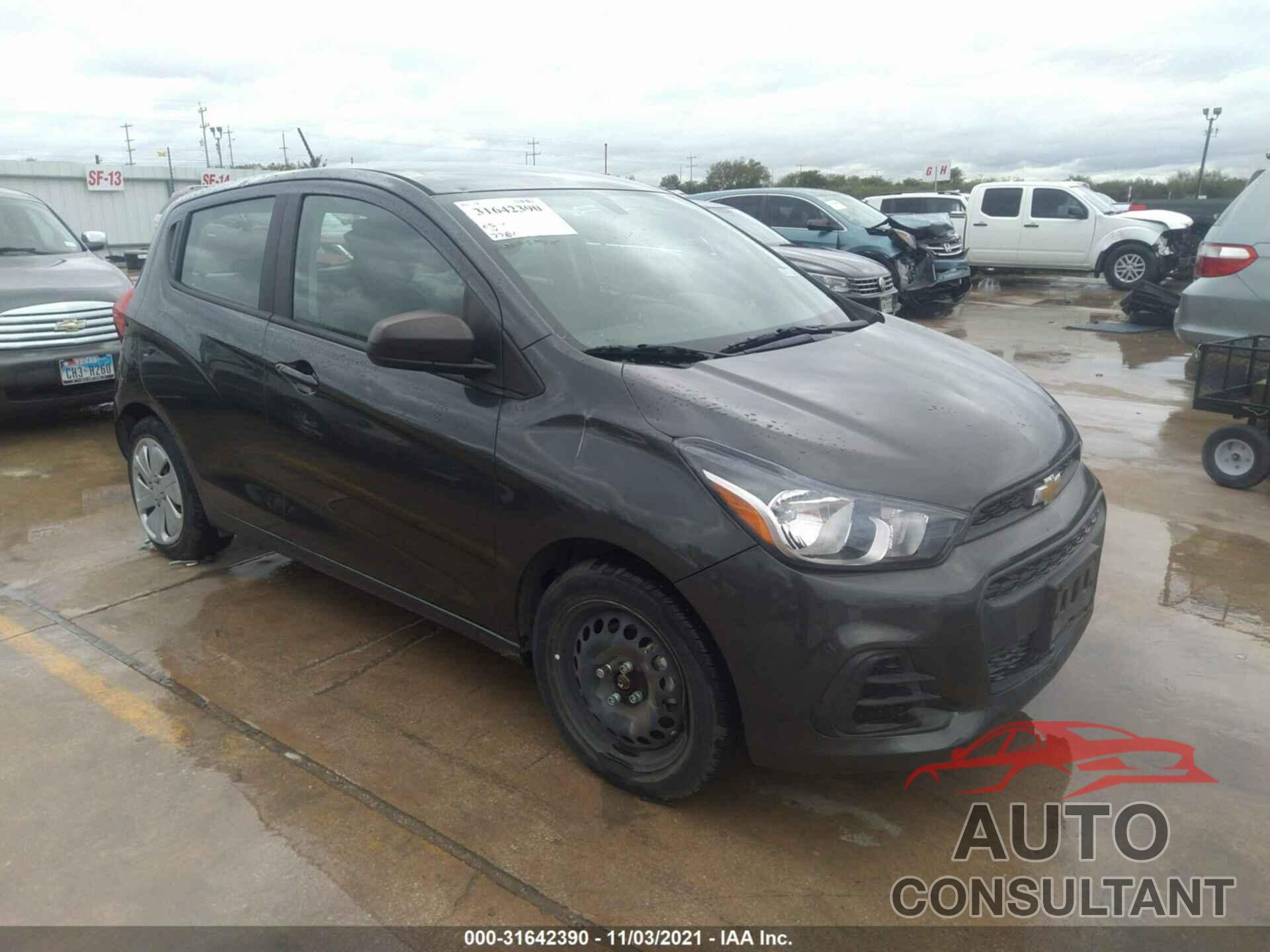 CHEVROLET SPARK 2018 - KL8CB6SA8JC467482