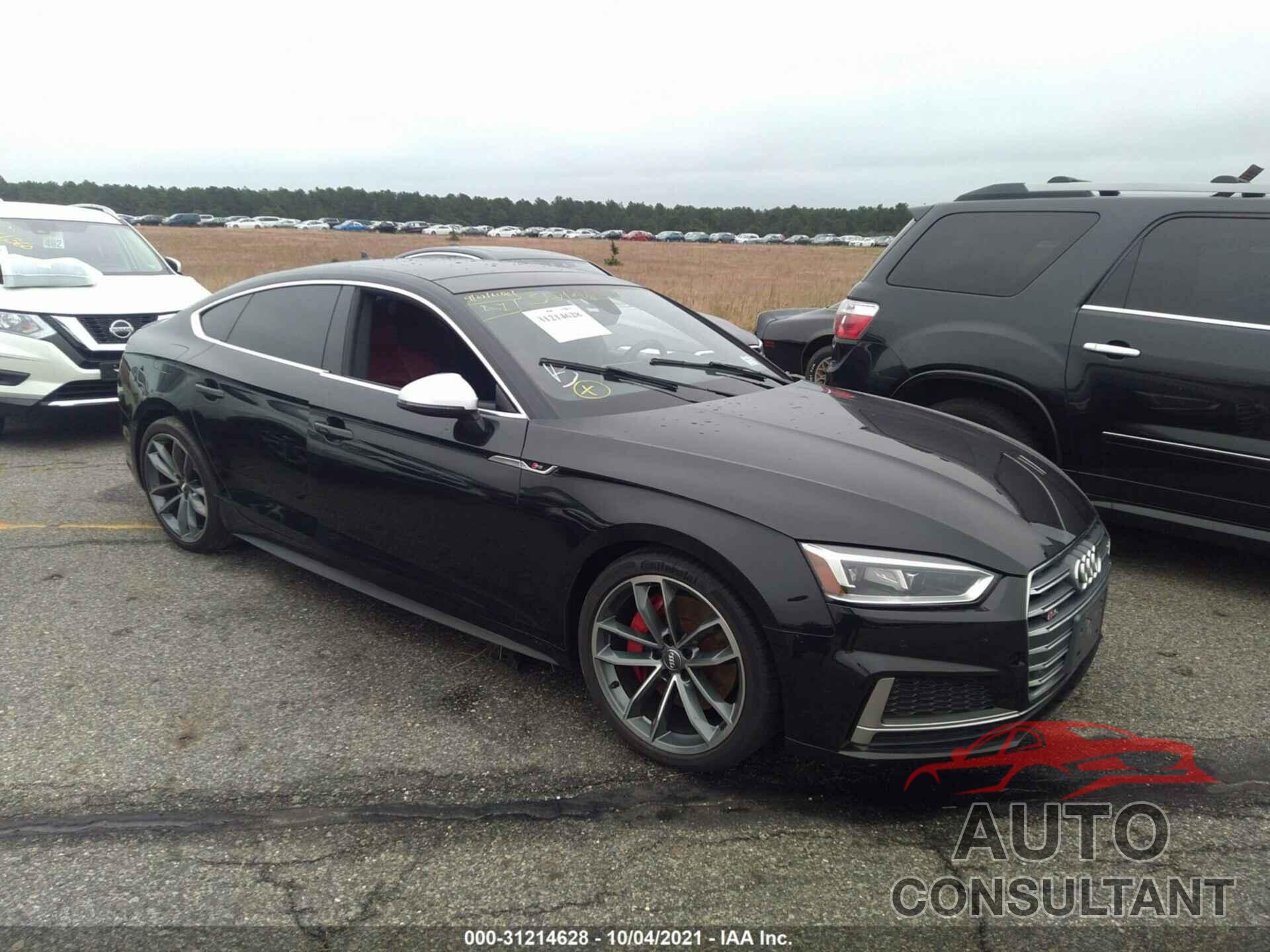 AUDI S5 SPORTBACK 2018 - WAUB4CF53JA004229