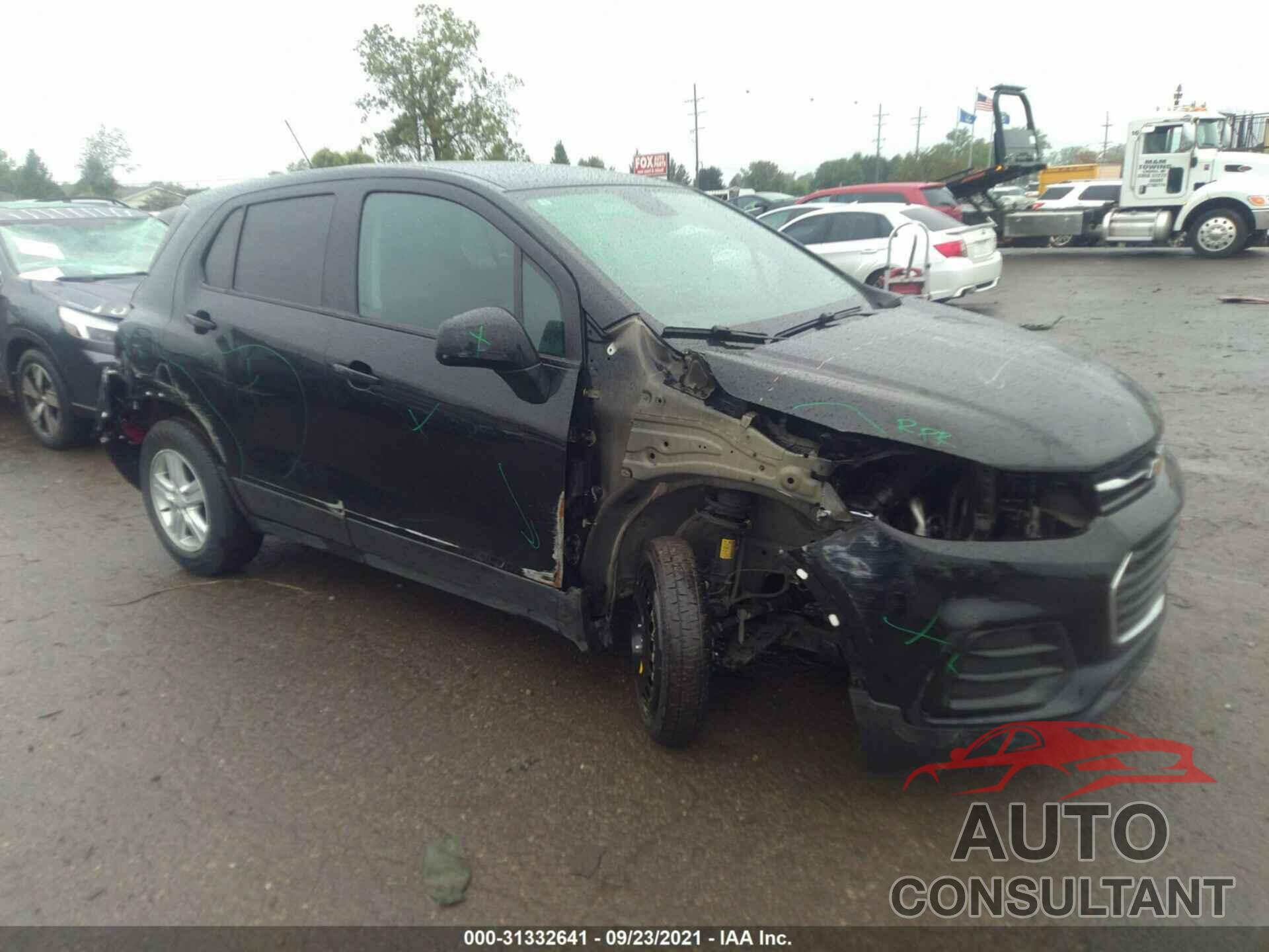 CHEVROLET TRAX 2020 - 3GNCJKSB1LL128458