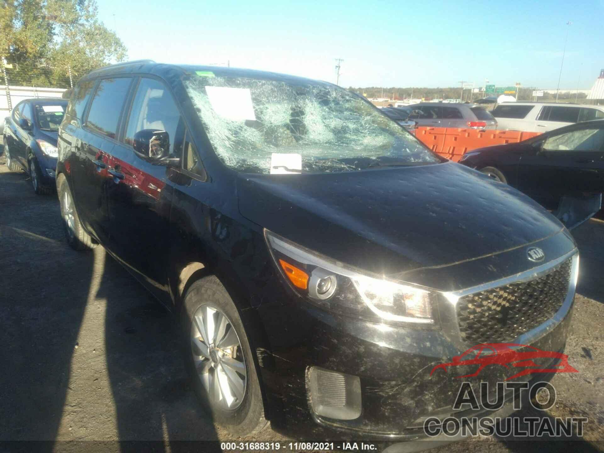 KIA SEDONA 2016 - KNDMB5C19G6119458