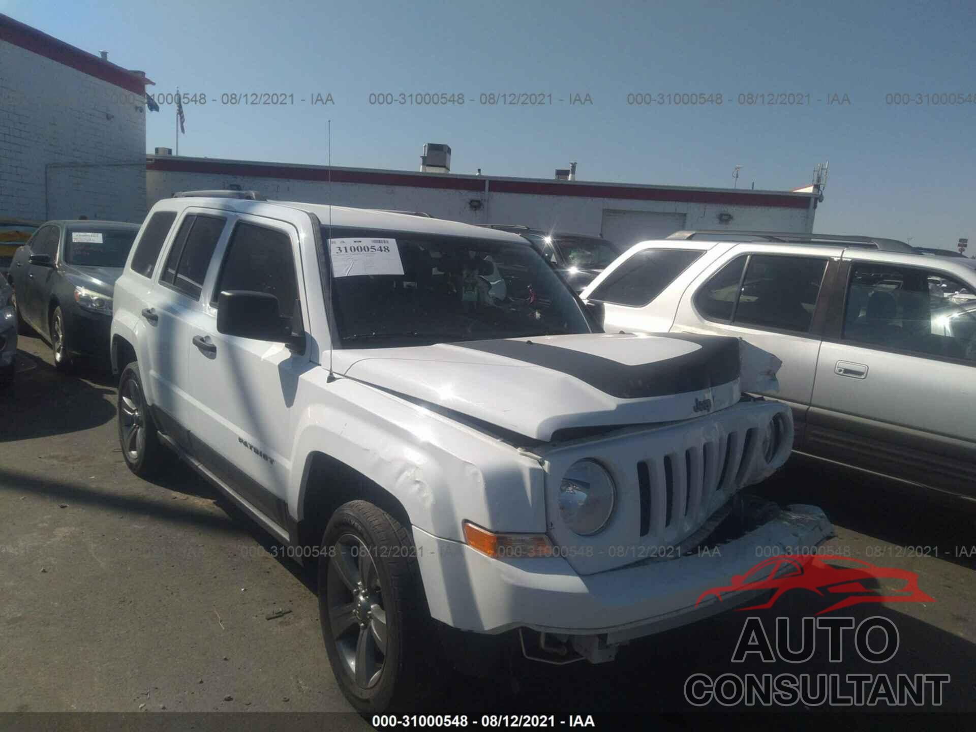 JEEP PATRIOT 2016 - 1C4NJPBA9GD602688