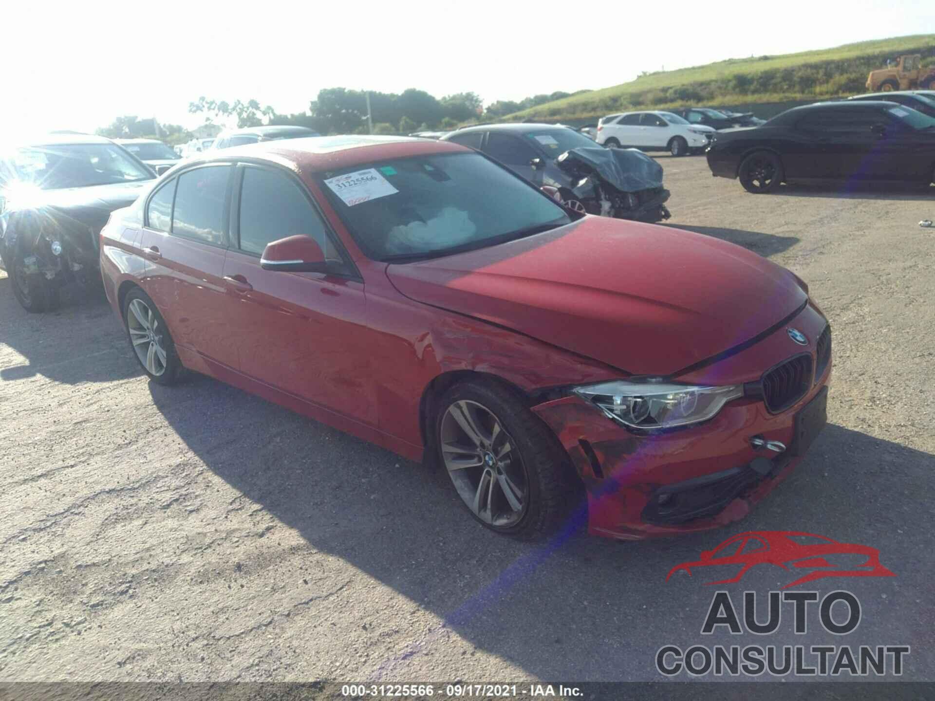 BMW 3 SERIES 2016 - WBA8E9C56GK644677