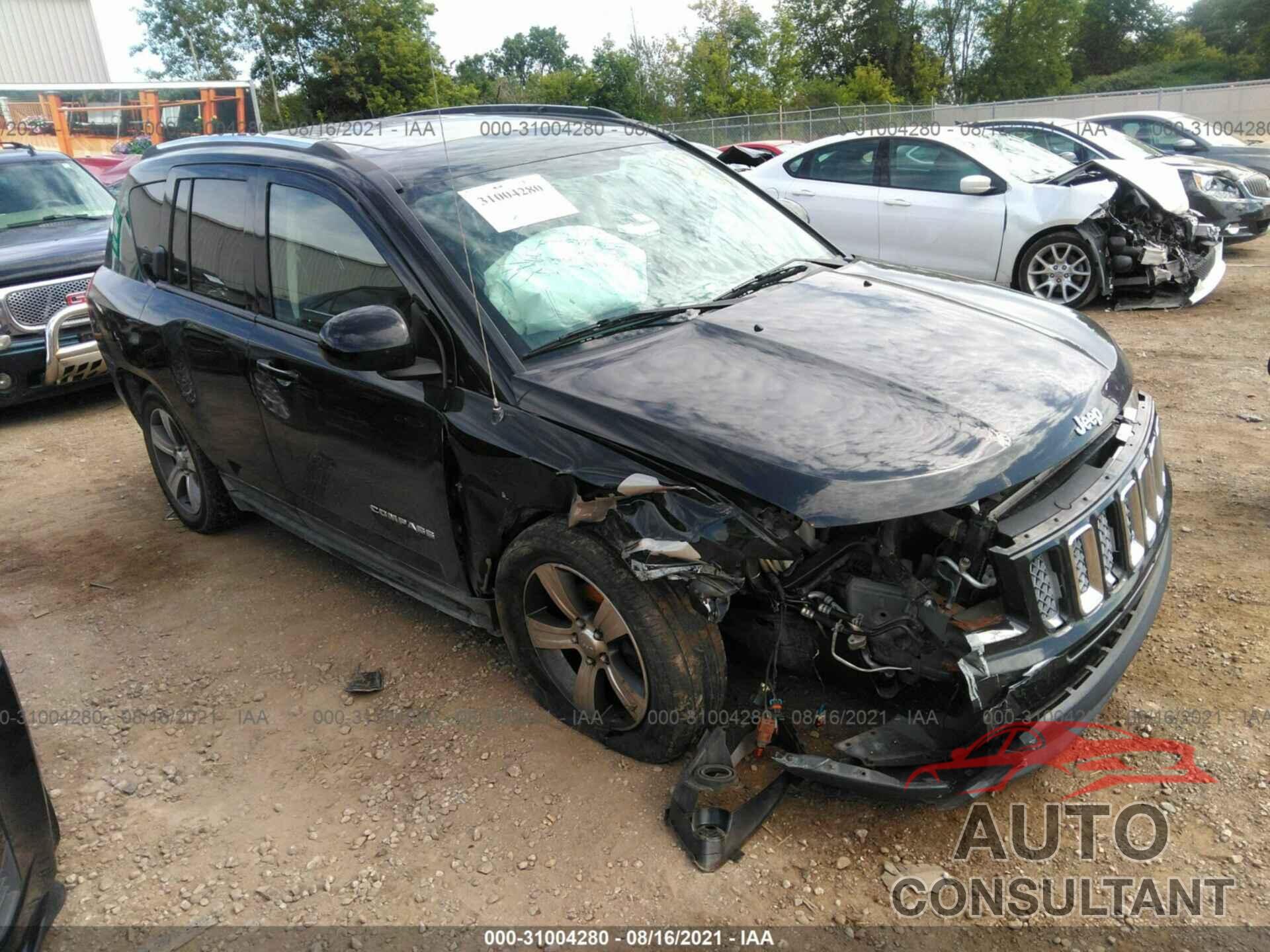 JEEP COMPASS 2017 - 1C4NJDEB8HD126597