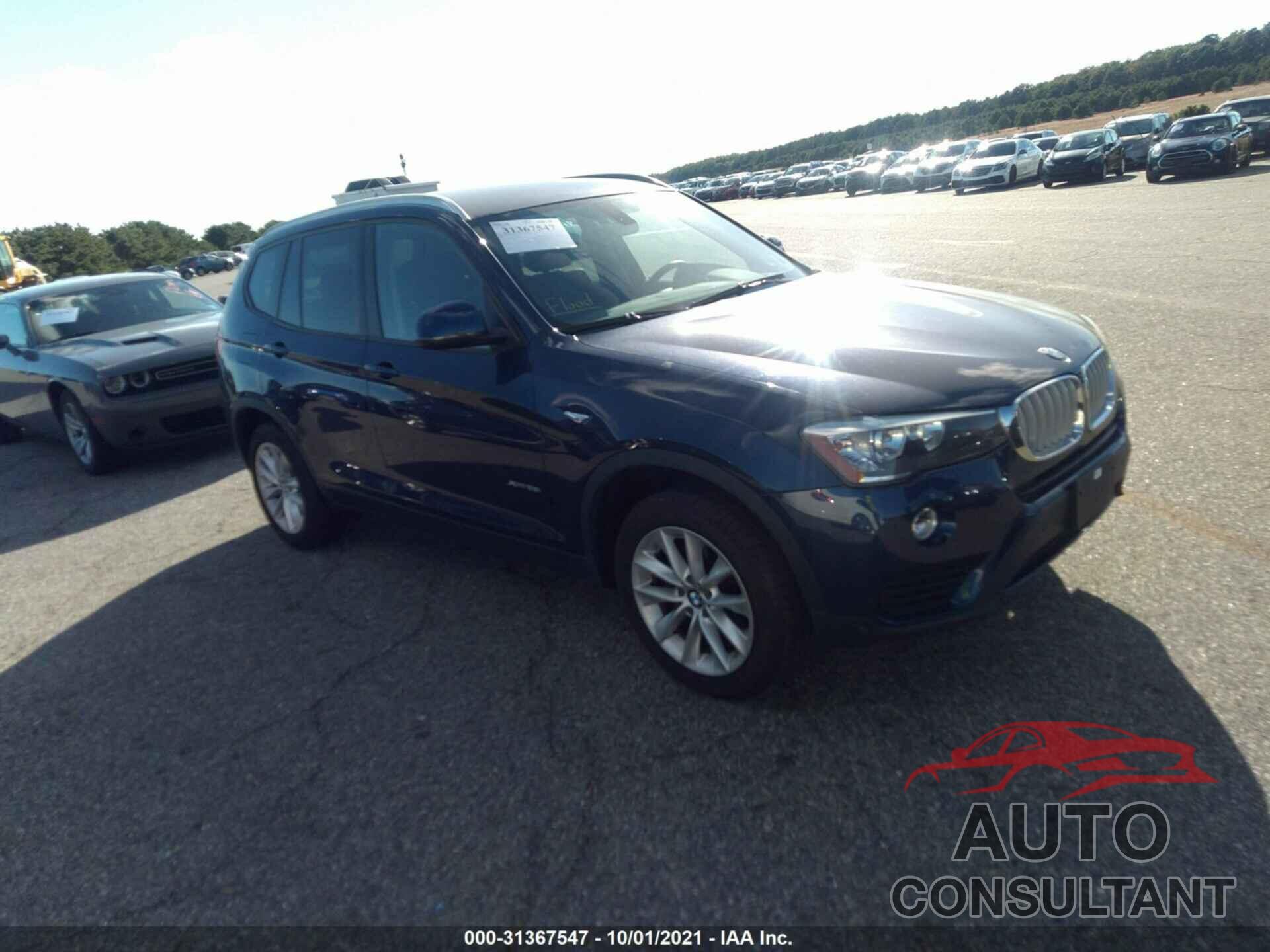 BMW X3 2017 - 5UXWX9C37H0T21964
