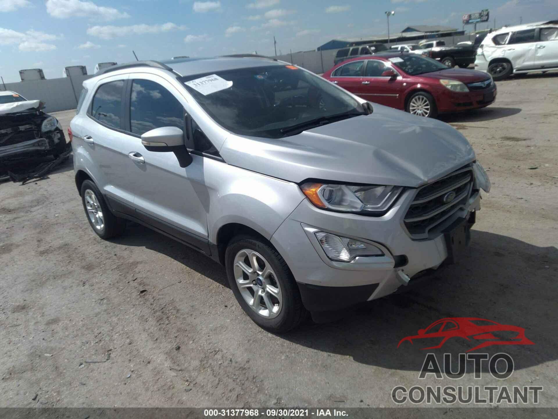 FORD ECOSPORT 2018 - MAJ3P1TE4JC183320