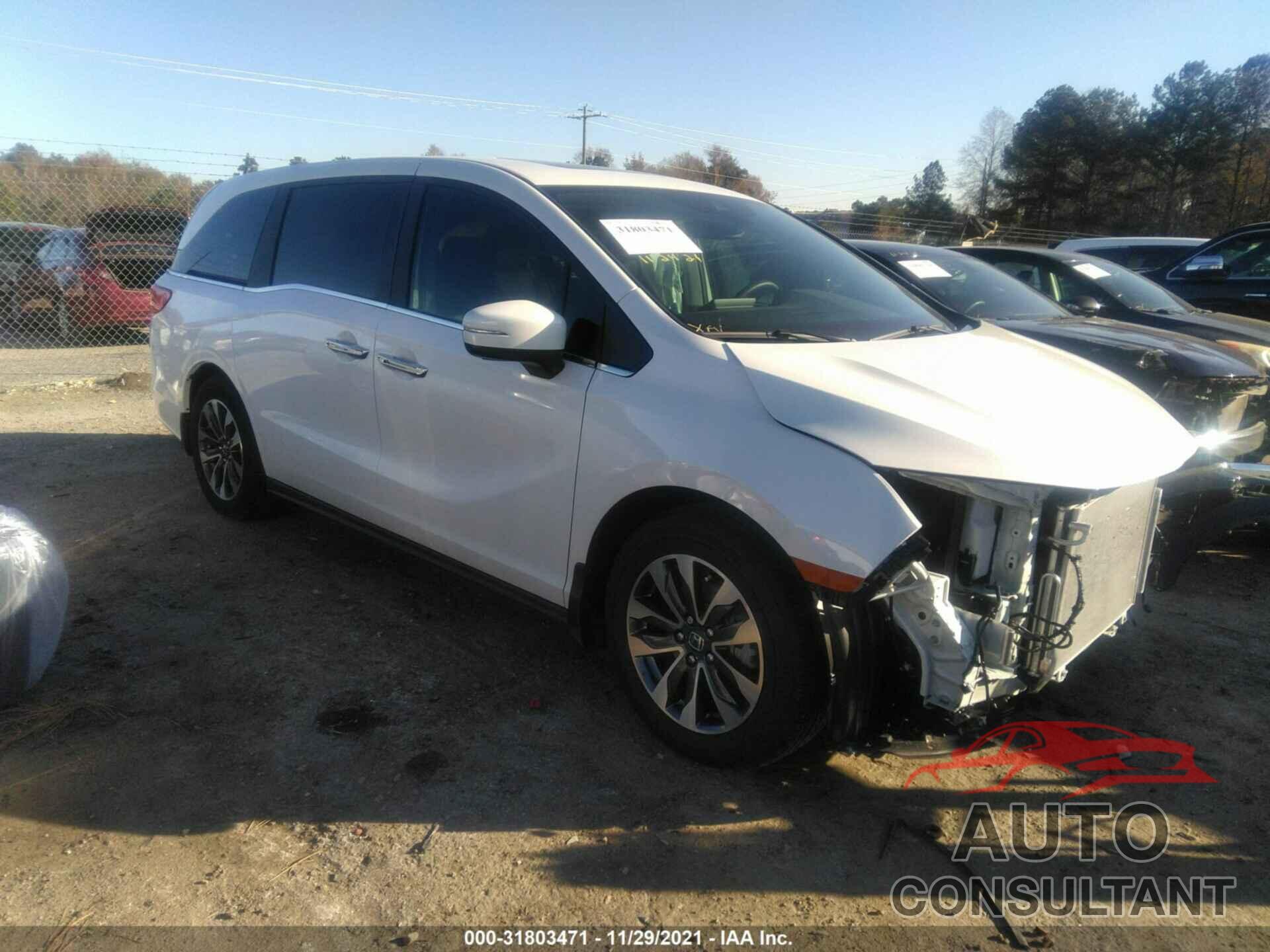 HONDA ODYSSEY 2022 - 5FNRL6H75NB031692