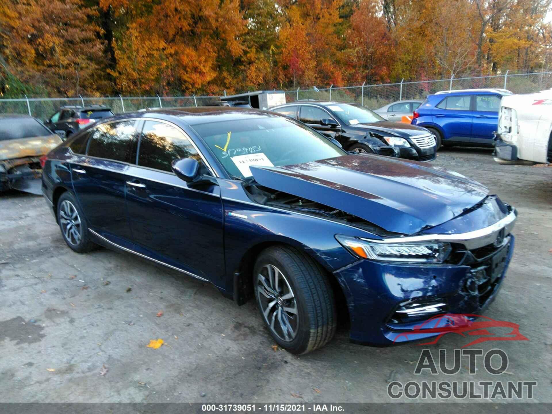 HONDA ACCORD HYBRID 2020 - 1HGCV3F91LA015970