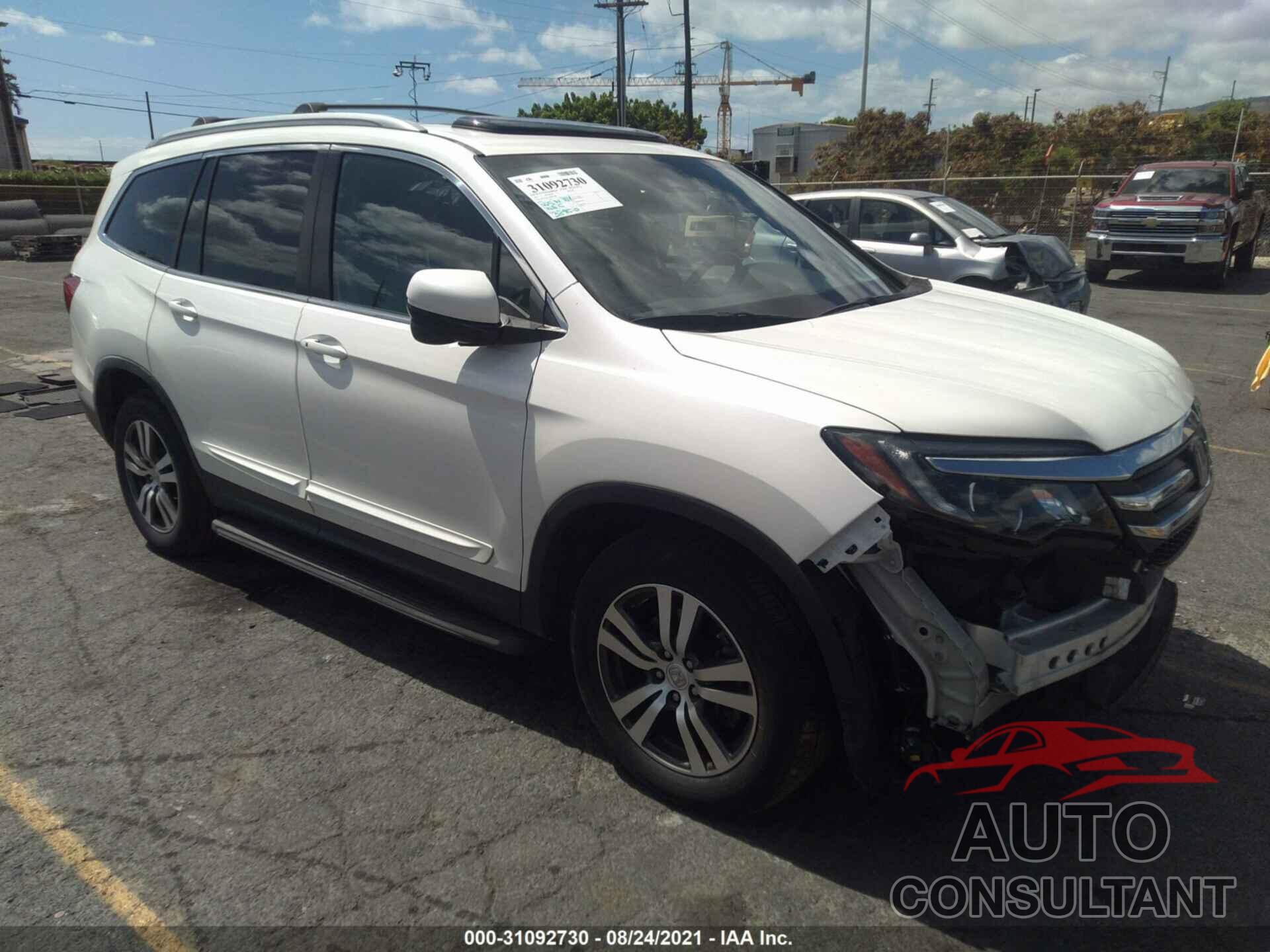 HONDA PILOT 2017 - 5FNYF6H65HB041895